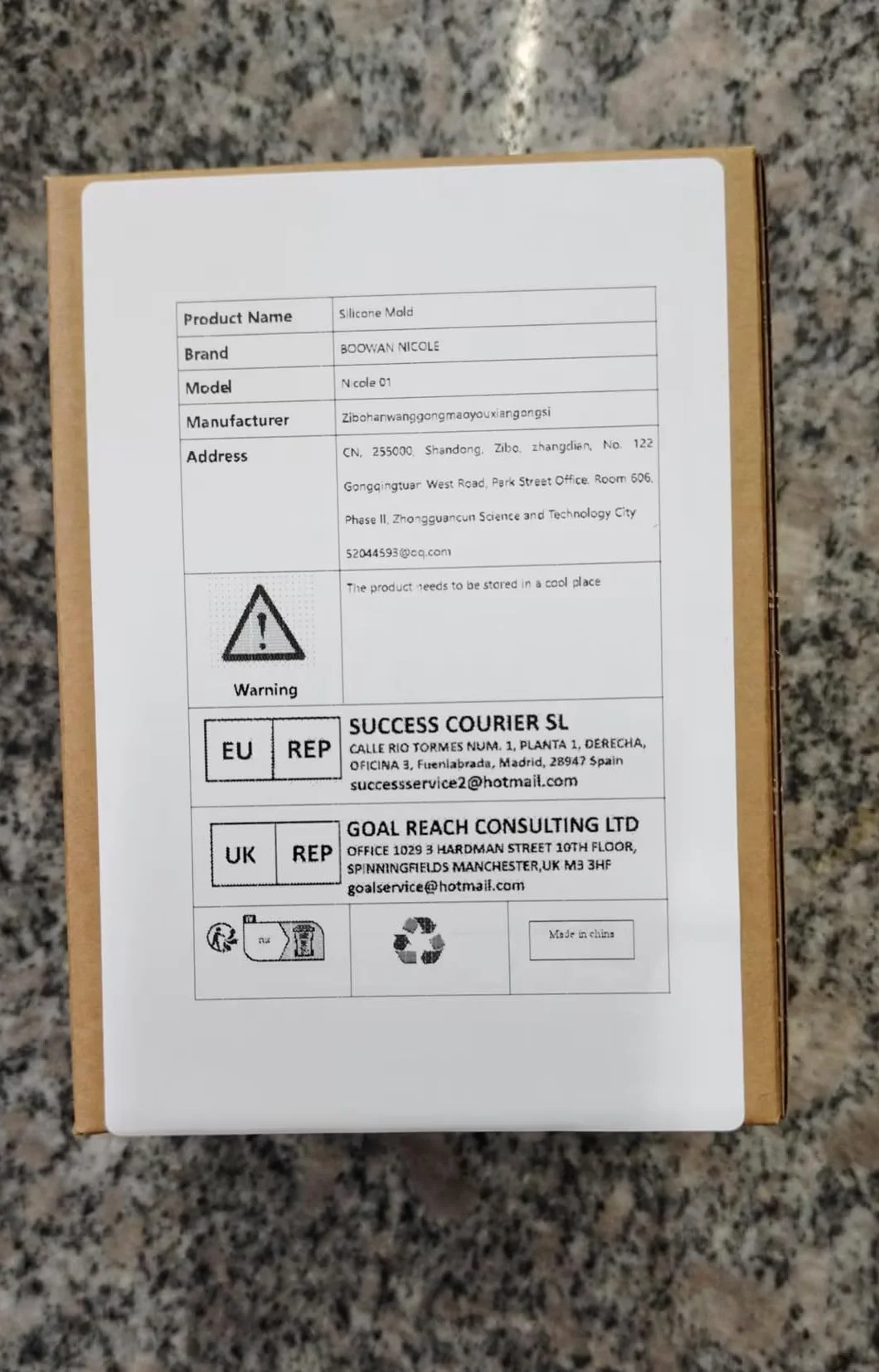 BOOWAN NICOLE Wosk Wax 30 ml, przeznaczony do kontaktu z żywnością, beton, gips, kamień, wosk uszczelniający, wodoodporny zestaw do prac cementowych, carnauba z ręcznikami