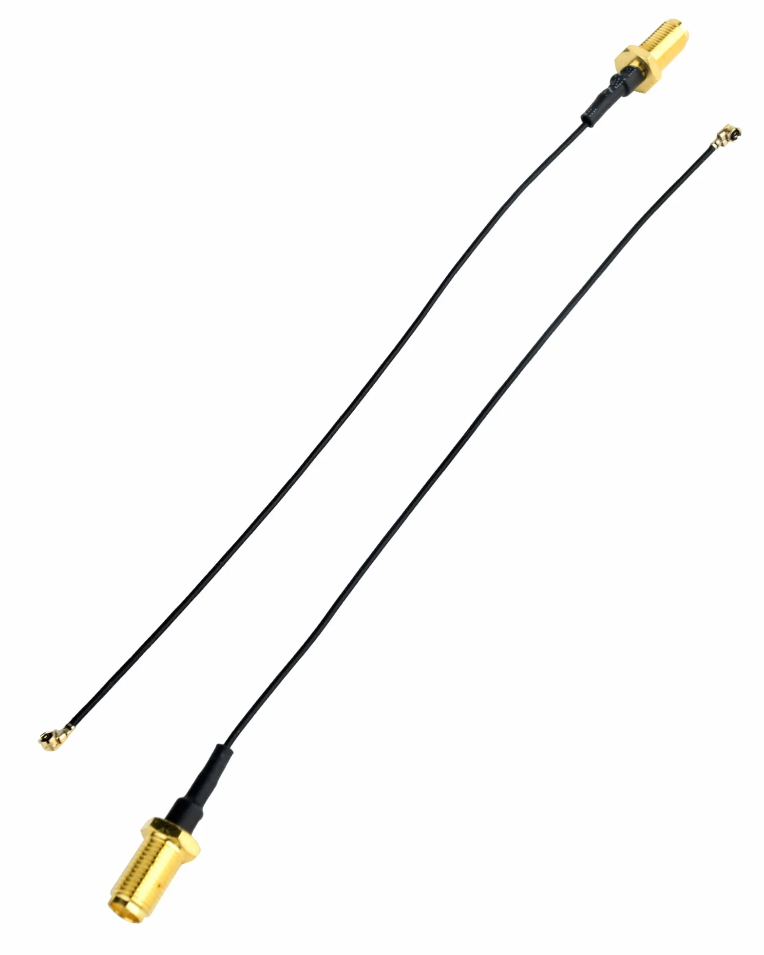 Kabel koncentryczny IPEX do SMA Female Low Loss 4" /10 cm U.fl/IPEX RG178 RF kabel koncentryczny pigtail do bezprzewodowego routera mini PCIE kart sieciowych PCI Wi-Fi WAN Repeater