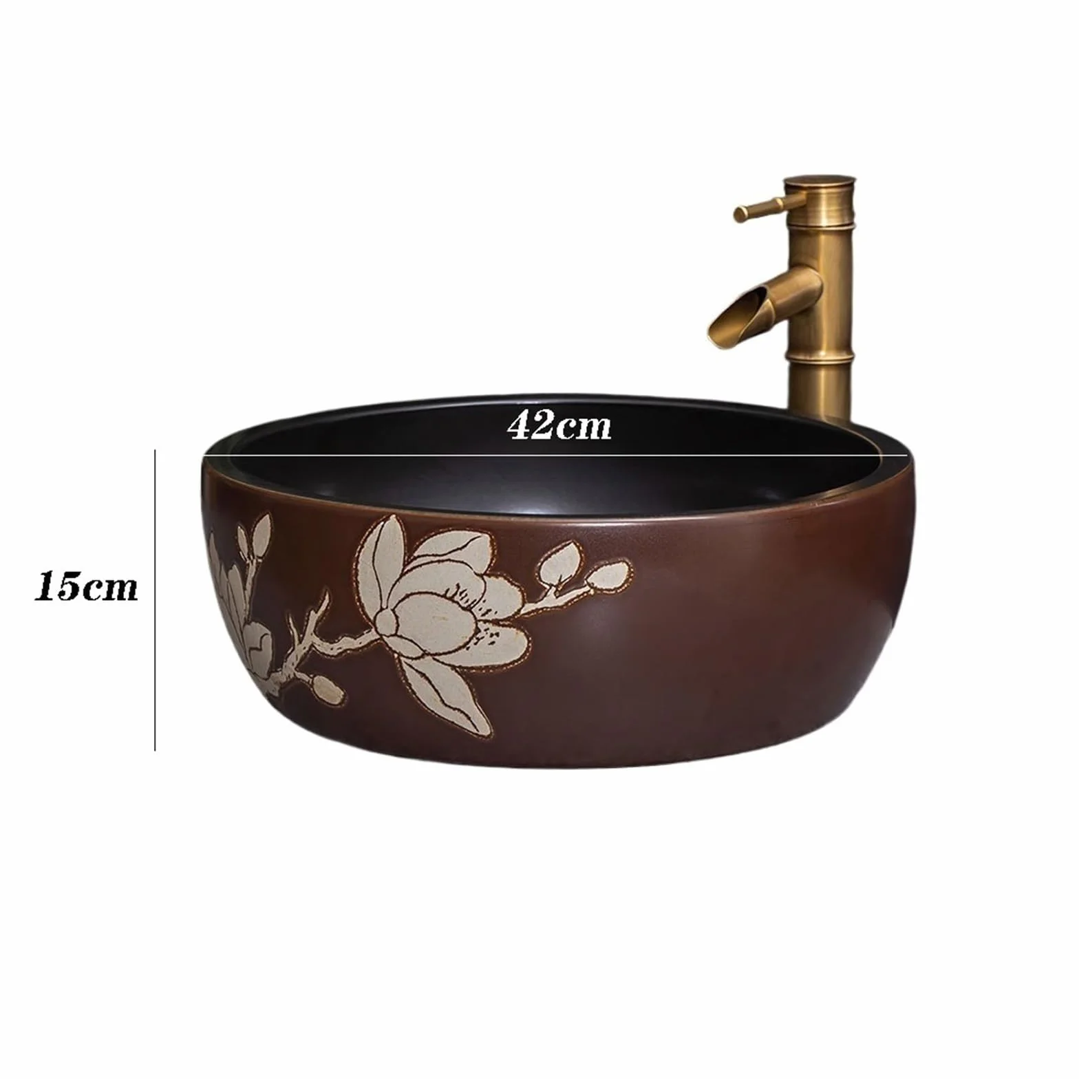 Umywalka nablatowa, umywalka nablatowa ceramiczna, umywalka łazienkowa w kształcie liścia, spersonalizowana umywalka zewnętrzna, umywalka łazienkowa ceramiczna SMA,