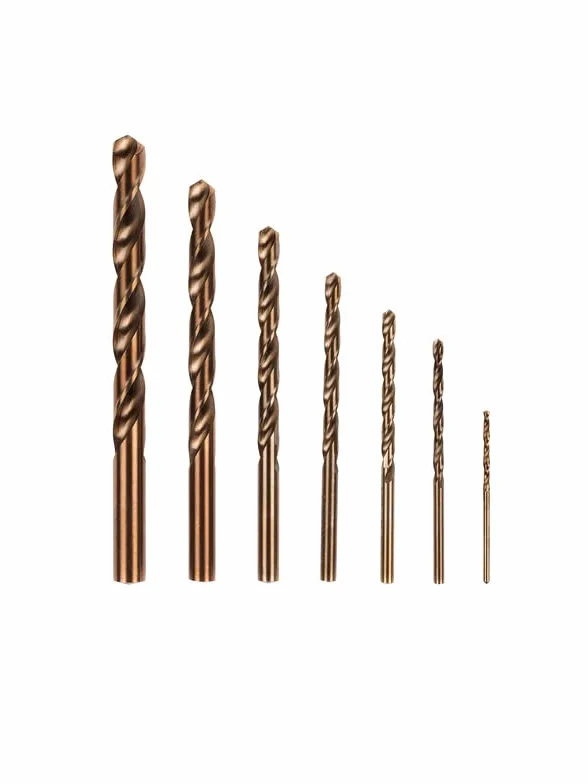 PROFFI 1,0 – 13,0 mm, 25 szt. bitów M35, zestaw wierteł kobaltowych do stali hartowanej – HSSCo5% RTi Twist Drill Bits for Heavy Duty.