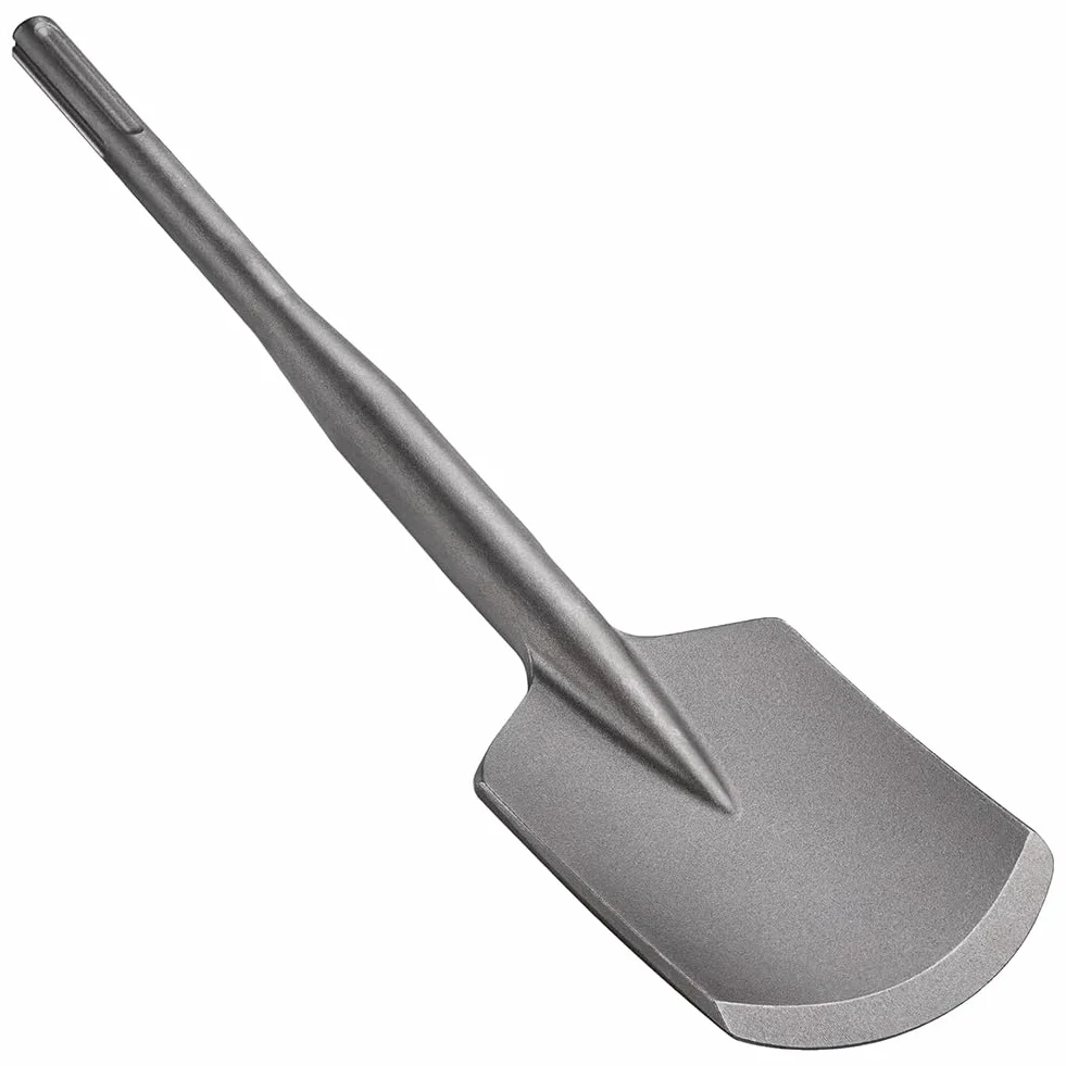 SDS Max Clay Spade 4-1/5.1 cm X 43.2 cm. Stalowa łopata do młota obrotowego SDS Max młot pneumatyczny młot pneumatyczny rozszerzona łopatka do zaprawy cementowej