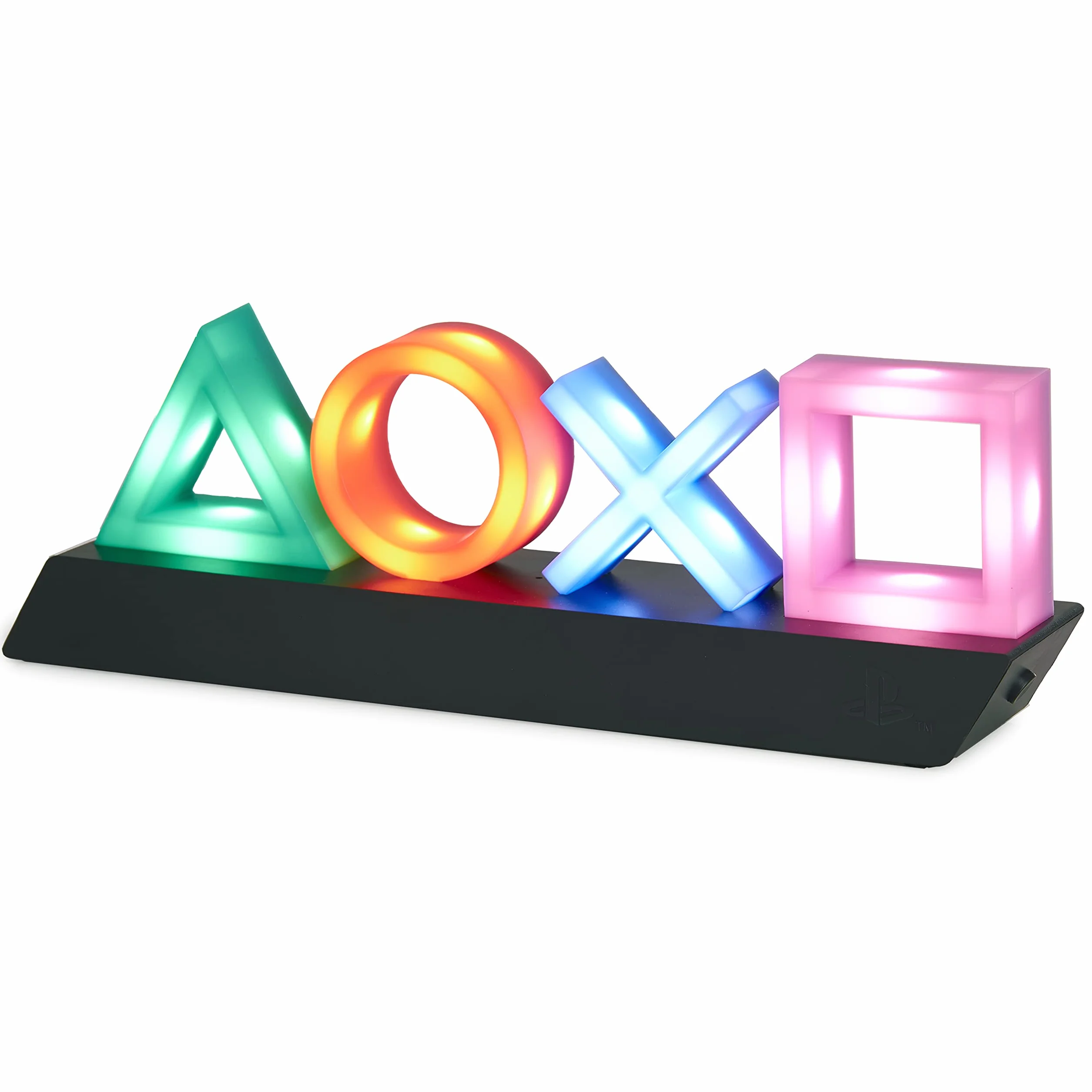 Paladone Playstation Icons Lampa Dekoracyjna, Wielokolorowy, 31 x 7 x 11 cm
