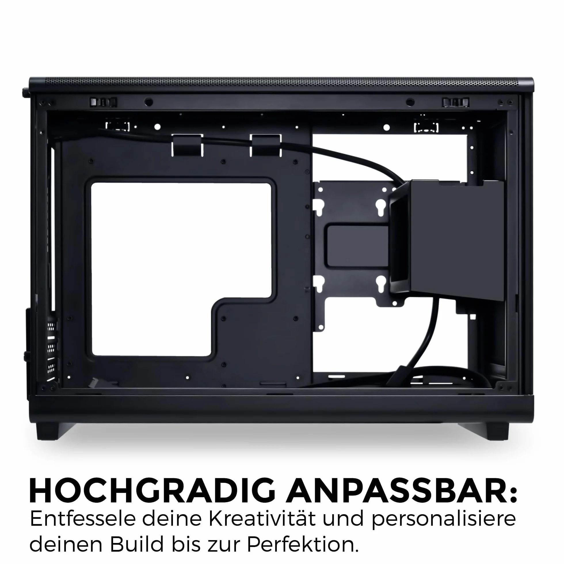 Lian Li DAN A3-mATX Micro-ATX Gehäuse czarne