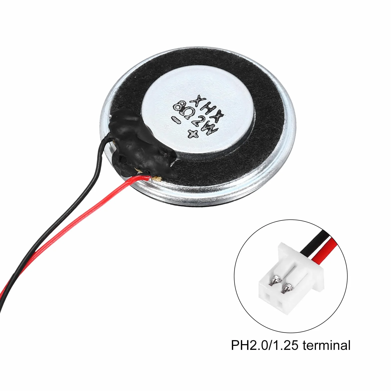 QUARKZMAN Głośniki 60 mm 2 W 8 omów Metalowa obudowa Magnetyczny 2 szt.