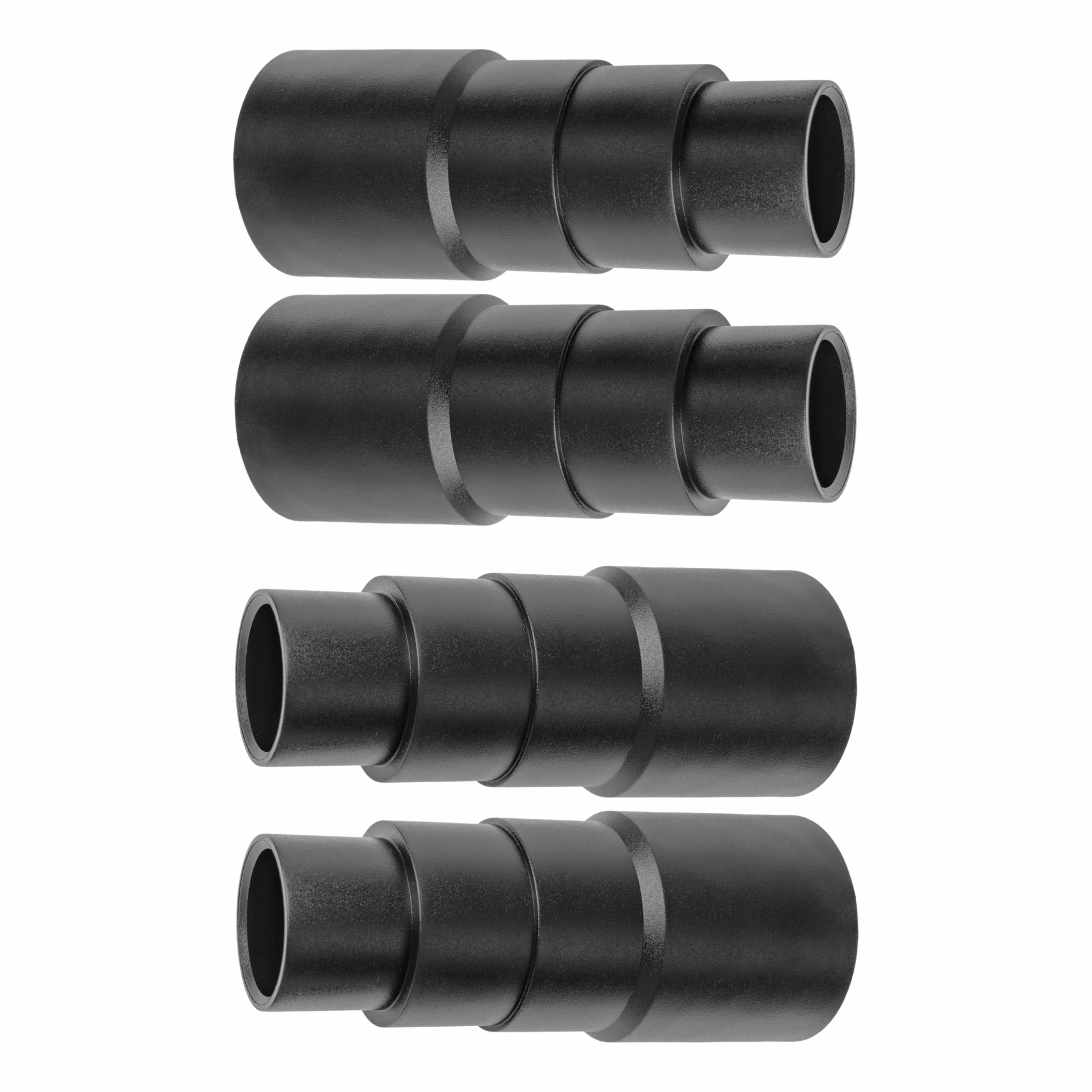 Your Day Mate - Uniwersalny Adapter do Odkurzacza, 4 sztuki, czarny, kompatybilny z Bosch, Makita, Kärcher i innymi, 4-stopniowy z Ø 41-26 mm na zewnątrz, Ø 35-22 mm wewnątrz, reduktor adapter węża