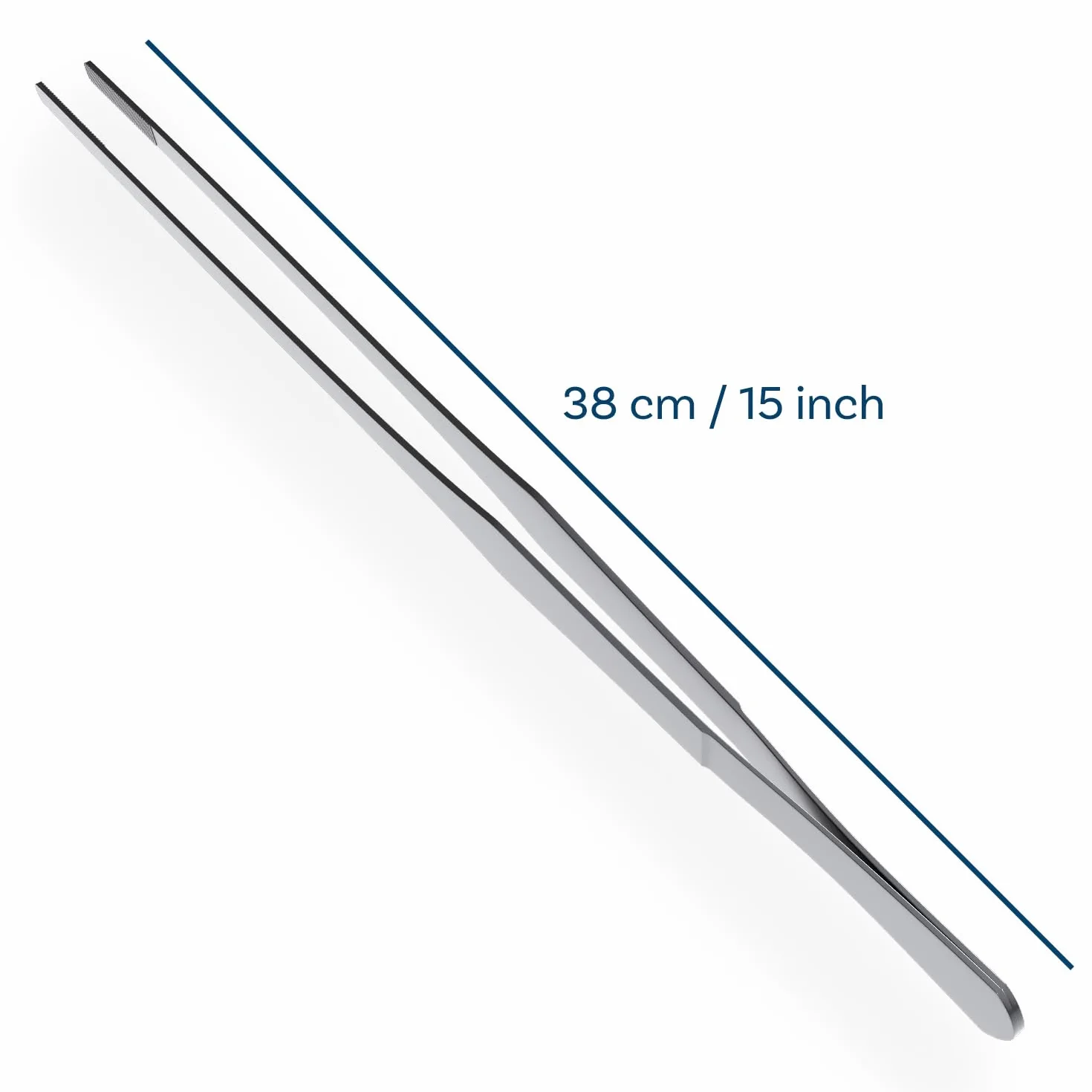 MMOBIEL Pincety ze stali nierdzewnej/dodatkowe długie pincety 38 cm / 15 cali, z koronką precyzyjną do akwasznika, ogrodnictwa, gotowania, pracy przemysłowej, użytkowania laboratoryjnego