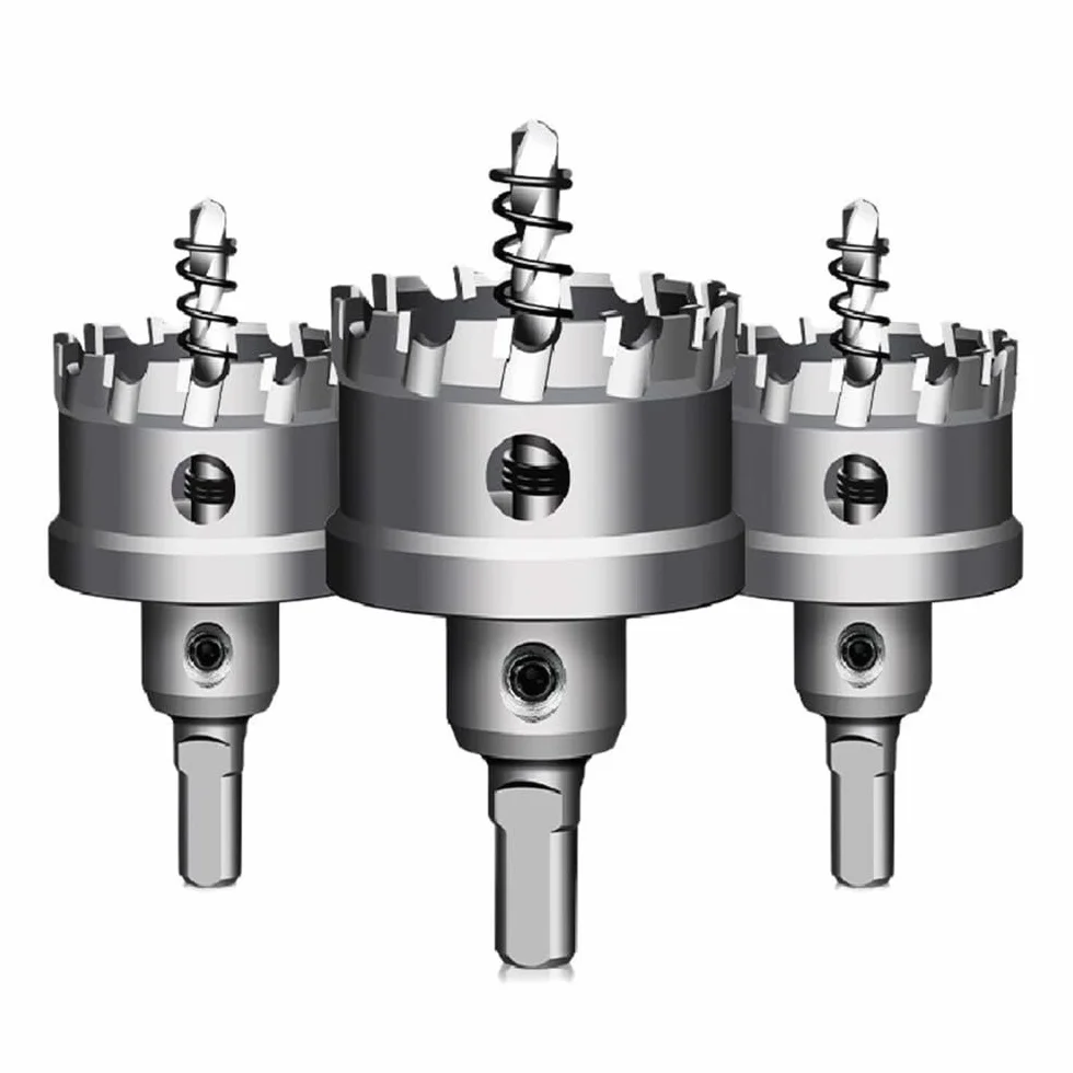 16-80mm Otwornica TCT Wiertła z węglika wolframu Frez kobaltowy Płyta ze stali nierdzewnej Żelazo Metal Wiercenie Cięcie, 45mm, 1szt, Chiny