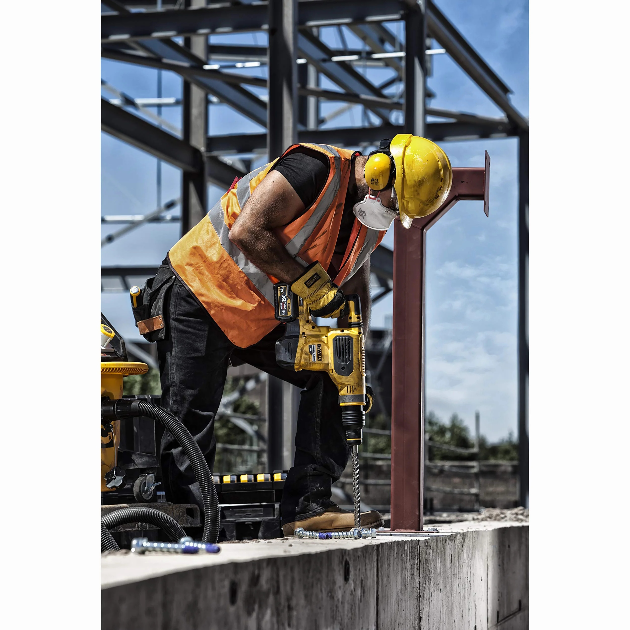 DEWALT Nowoczesny Wiertło sds-max xlr 42x570mm 4 cortes dla profesjonalistów i majsterkowiczów do pracy profesjonalnej wysoka trwałość