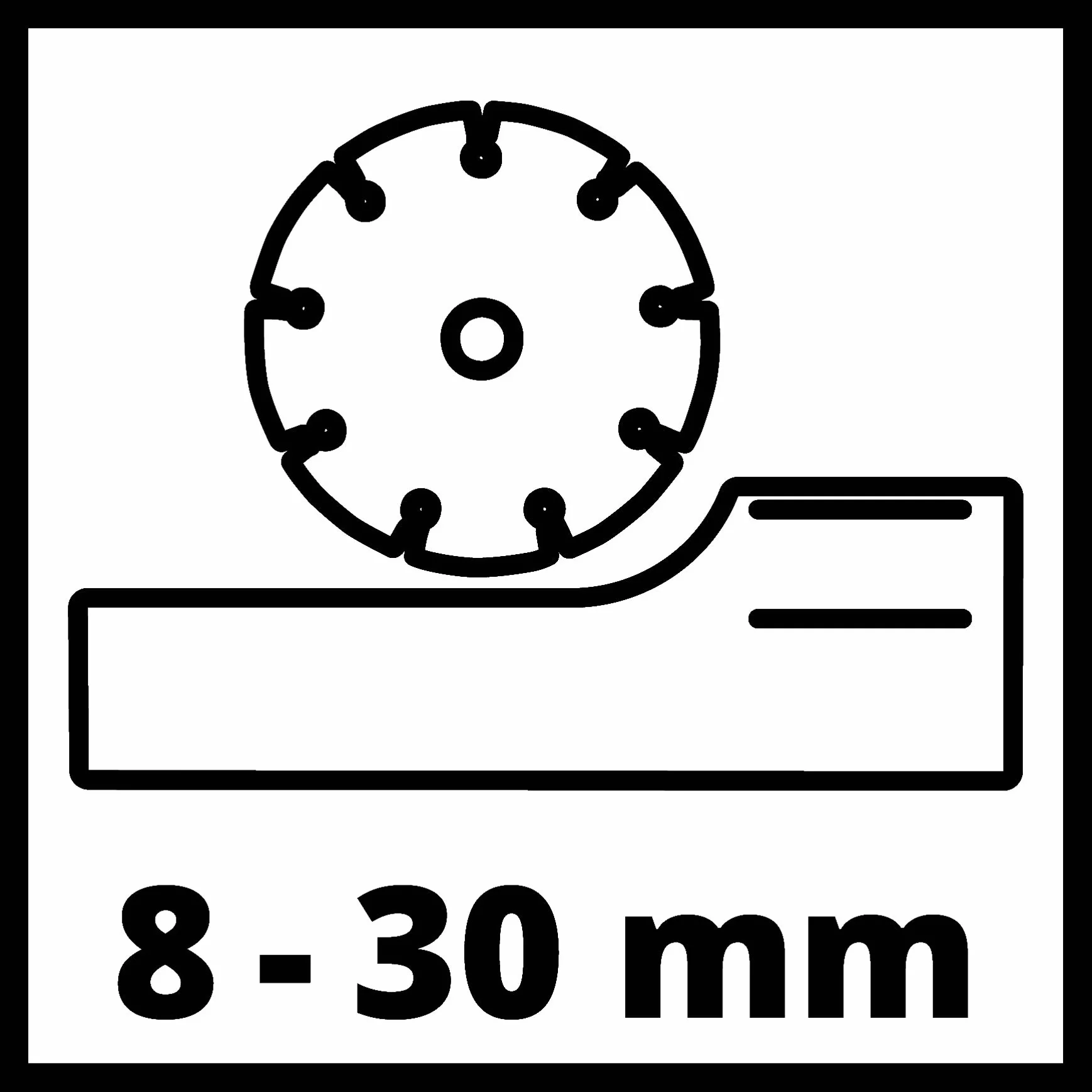 Einhell TC-MA 1300 Rowek ścienny (napięcie 230 V, moc 1320 W, min. 9000 obrotów, 2 tarcze tnące Ø125 x ø22,2 mm, głębokość 8-30 mm, szerokość 8-26 mm)