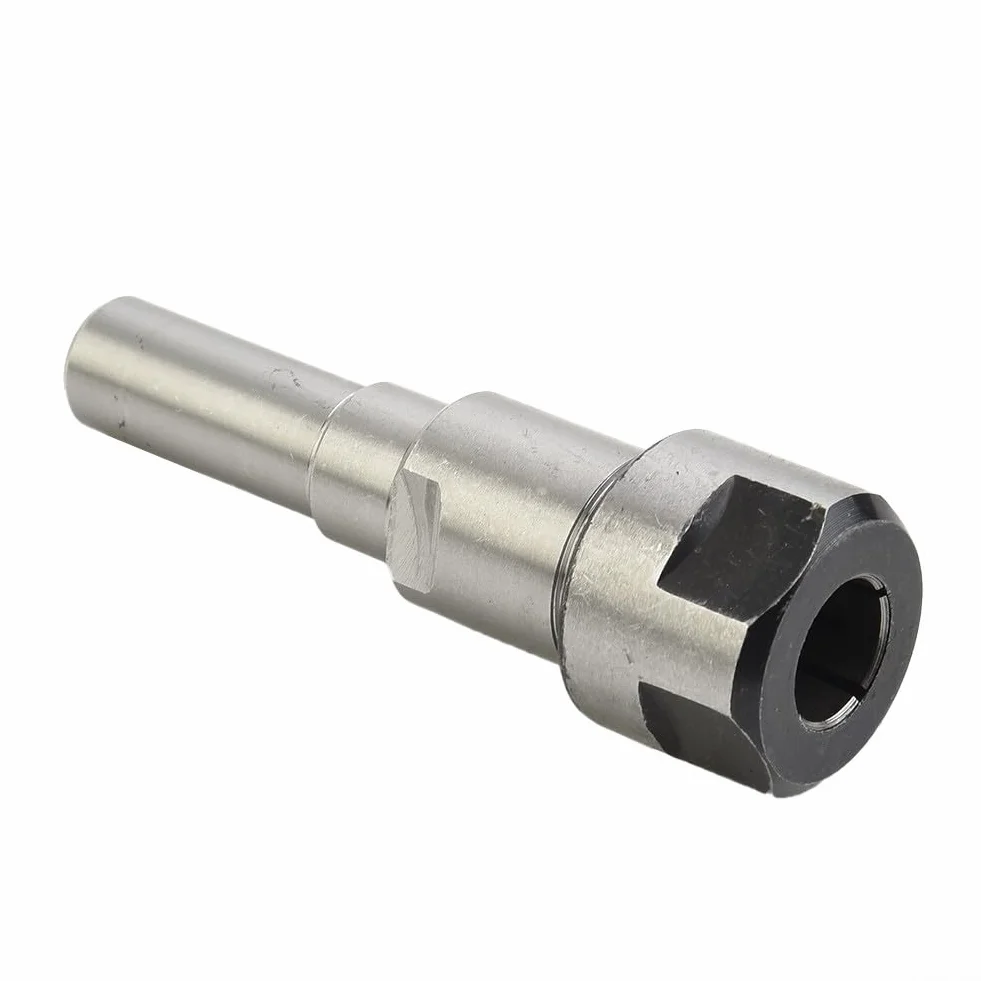 Przedłużacz adaptera routera do 14, kompatybilny z trzpieniami 8 mm i 12 mm do form i maszyn do obróbki przemysłowej (chwyt 1/2 cala do 1/2 cala)