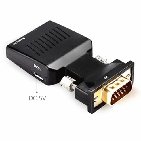 Konwerter VGA na HDMI 1080P 60Hz Adapter wideo do komputera