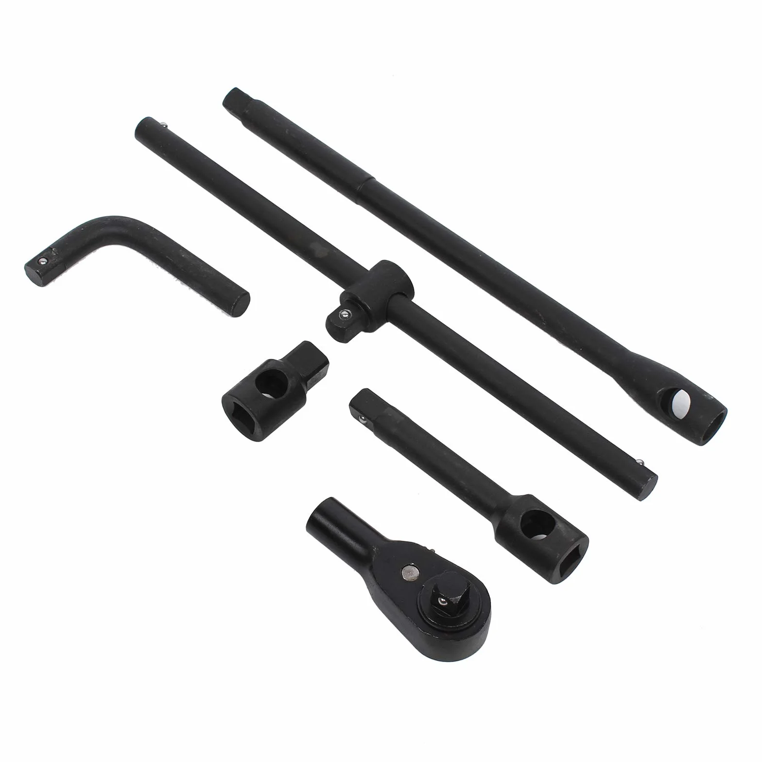 26-częściowy zestaw kluczy nasadowych Impact Socket 3/4" i 1", 21-65 mm, zestaw kluczy nasadowych z adapterem
