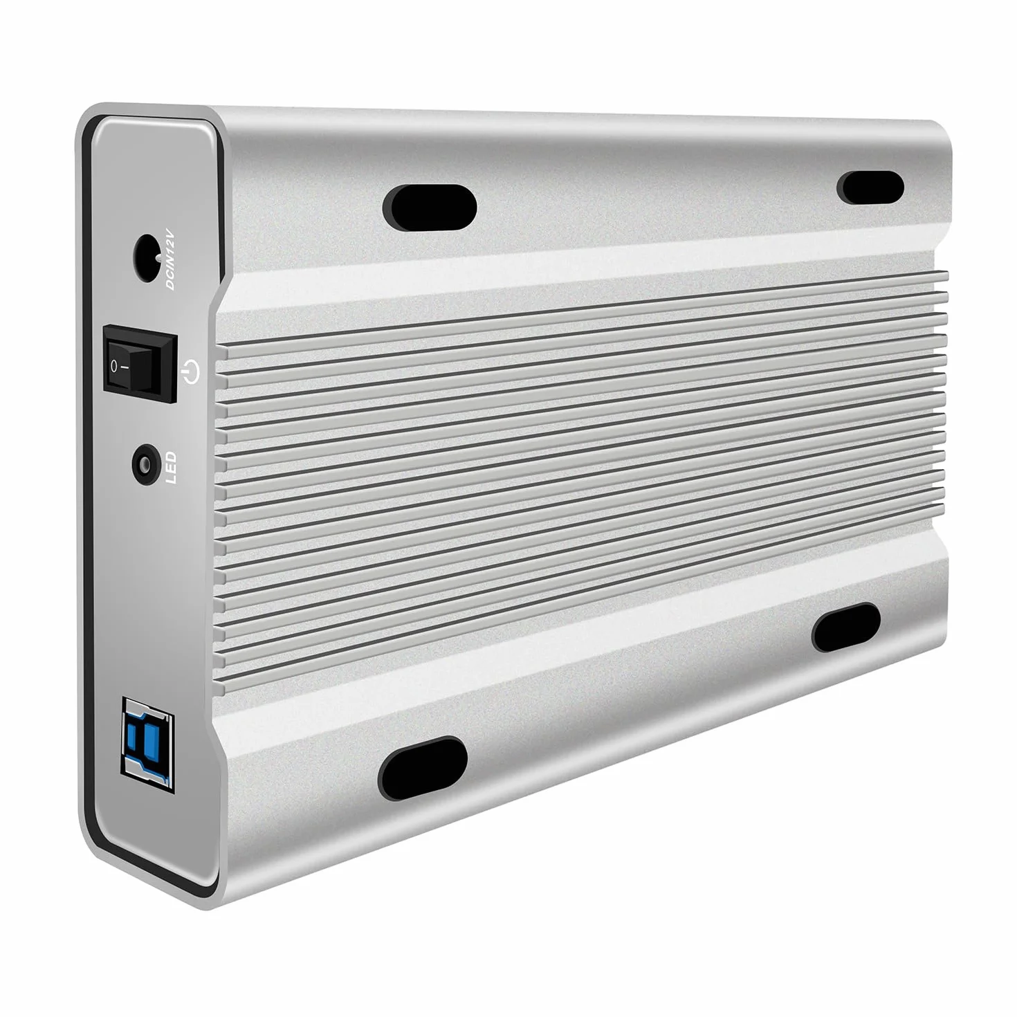 XIAO LIN Twardy dysk zewnętrzny 3,5" SATA USB 3.0 aluminiowa obudowa UASP 20 TB