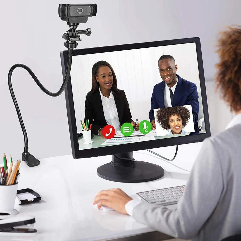 Logitech Uchwyt do kamery internetowej na biurko elastyczny szyja łabędź Brio 4K C925e C922x C922