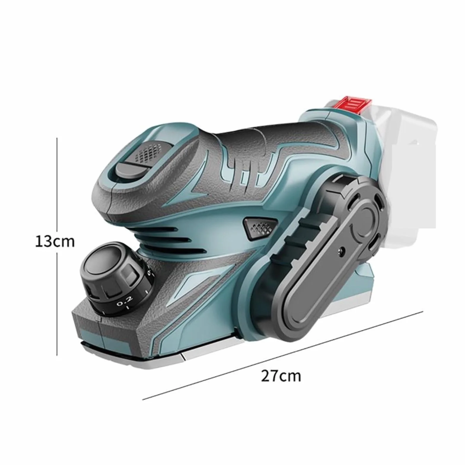 12V 13000RPM Bezszczotkowa akumulatorowa strugarka elektryczna Ręczna mini Narzędzie do cięcia drewna z kluczem Wysoka Wydajność