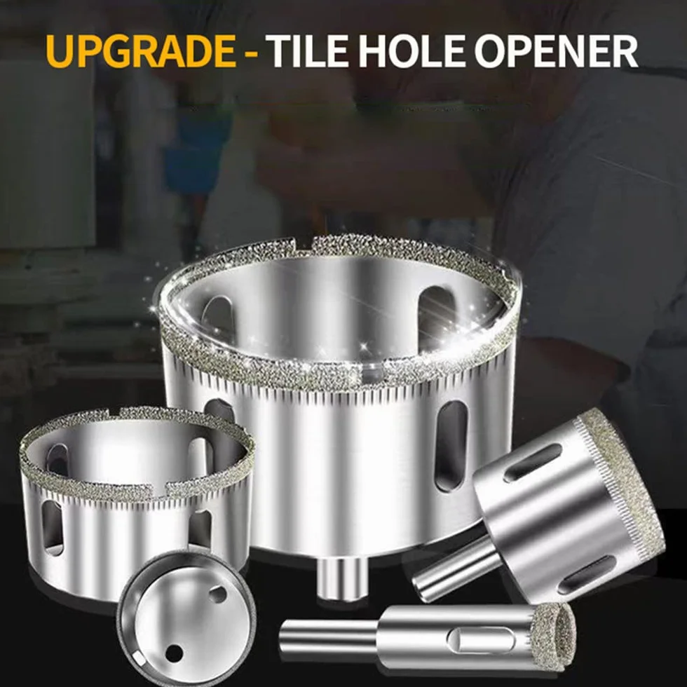 6-180mm diamentowe wiertło do szkła płytki marmurowe szklane ceramiczne otwornice wiertła narzędzia tnące wiertło diamentowe do elektronarzędzi, 150mm