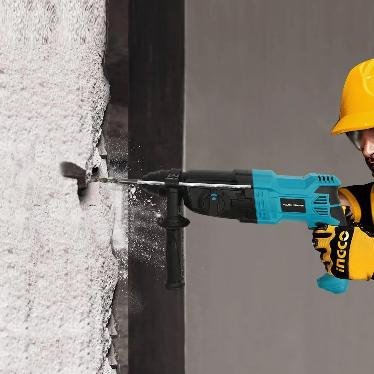 młot udarowo-obrotowy Hilti, 800 W, 3J, 26 mm, do betonu, metalu, drewna, muru, renowacji, majsterkowania