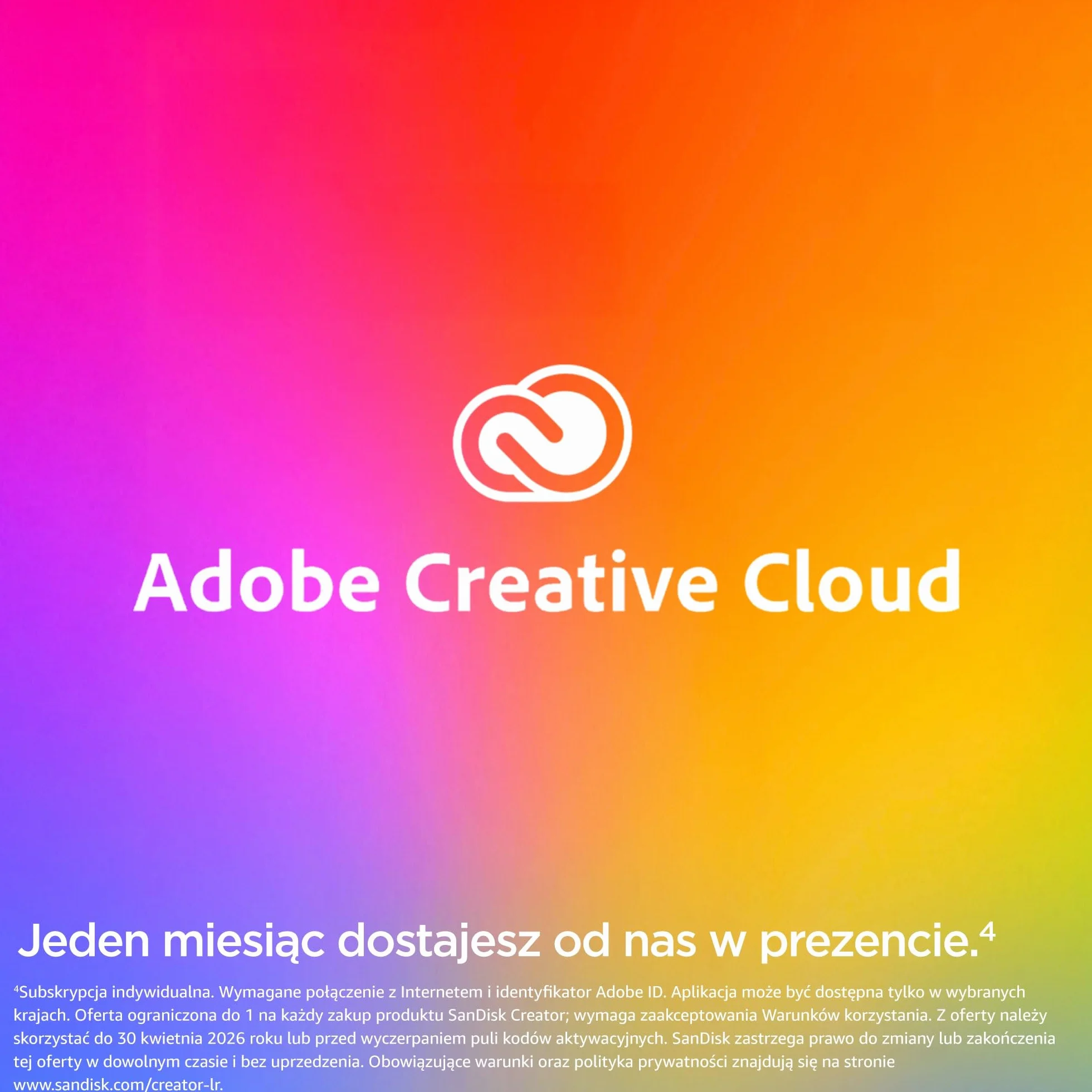 SanDisk Creator Dysk SSD 2 TB MagSafe 1000 MB/s Adobe Creative Cloud