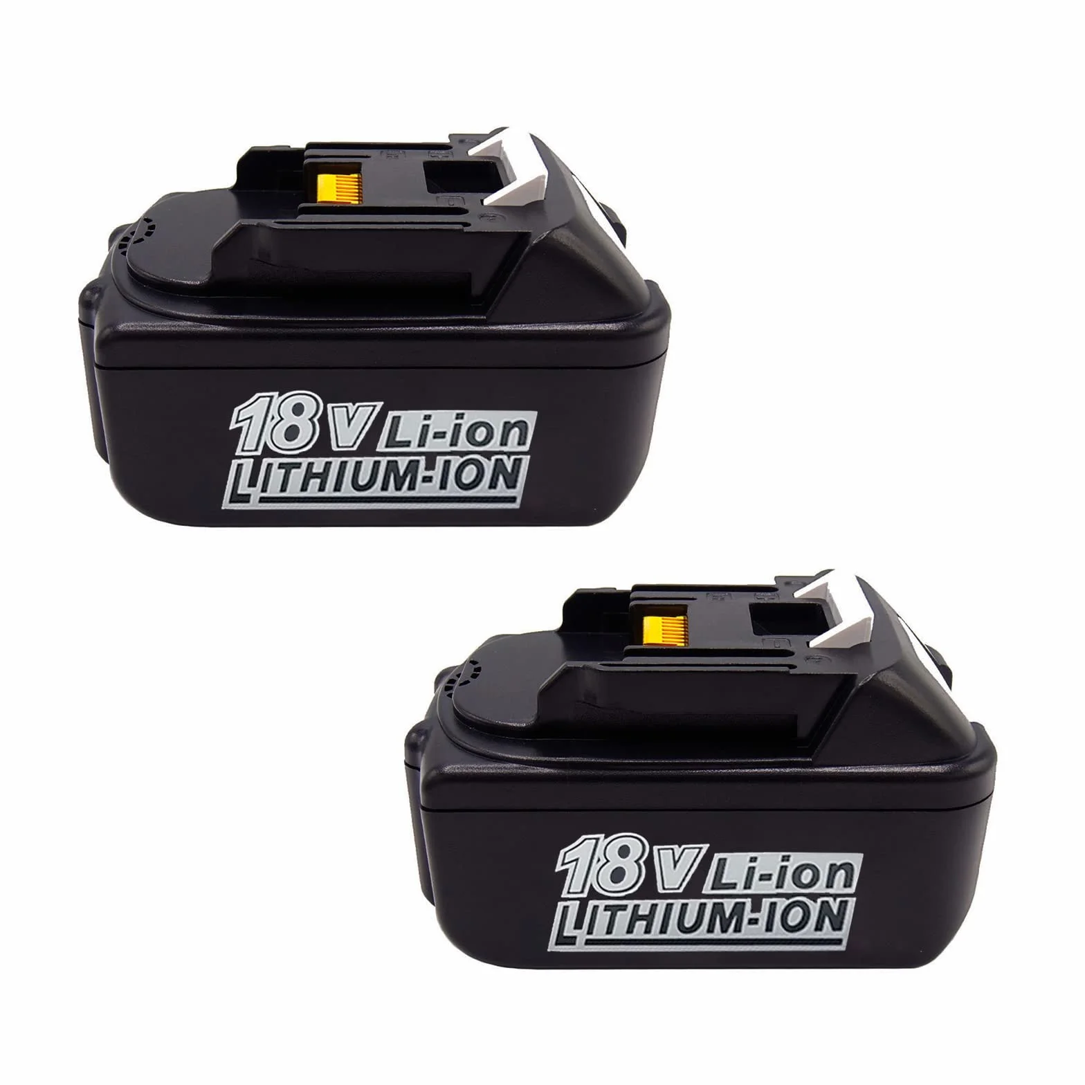 2 sztuki 18 V 5000 mAh 5,0 Ah Li-Ion akumulator zastępczy do akumulatora Makita BL1850 BL1840 BL1830 BL1815 194309-1 LXT400 do akumulatora Makita 18 V