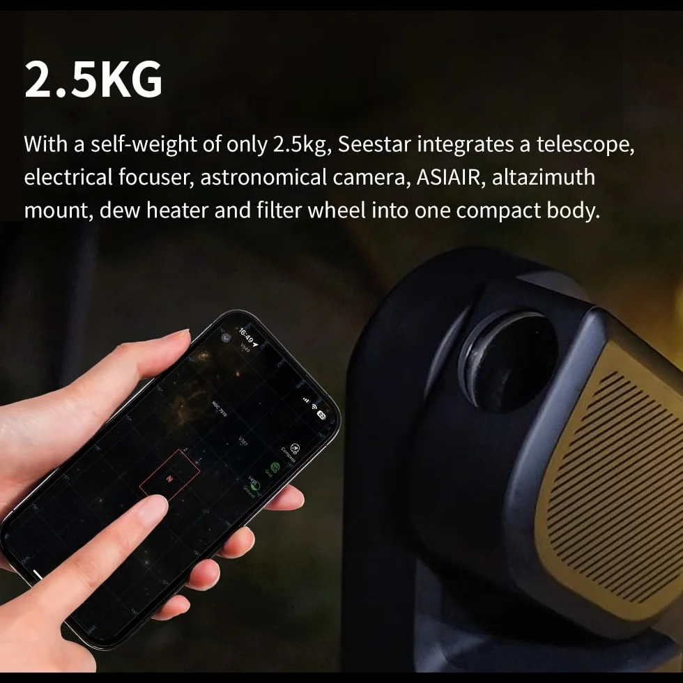 ZWO Seestar S50 Smart Telescope AP 50/250