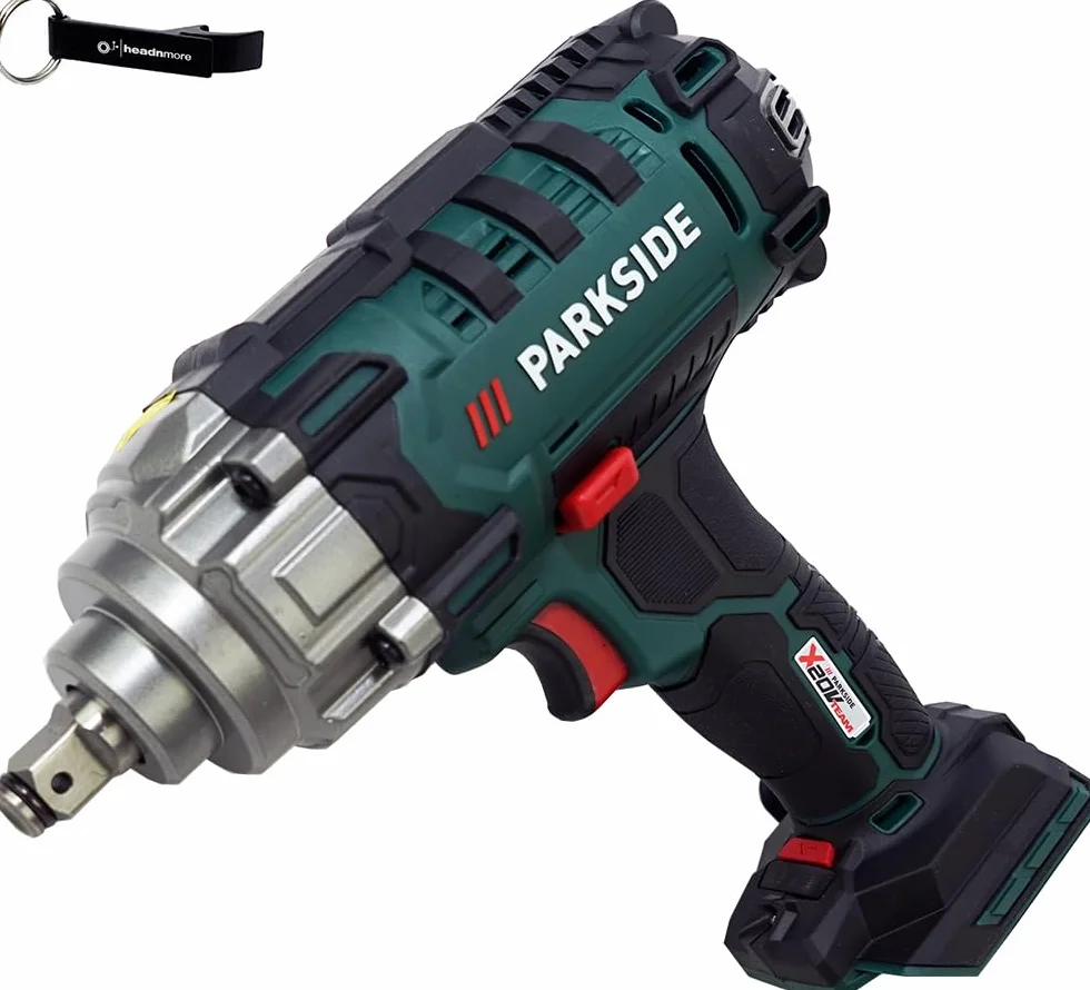 HEADNMORE® Bundle – PARKSIDE® 20 V akumulatorowa wkrętarka udarowa PASSK 20-Li C4 + breloczek do kluczy