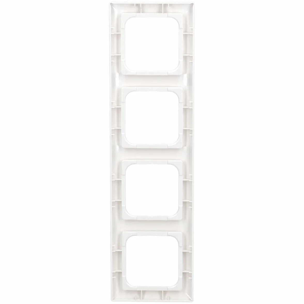 Busch-Jaeger 459852 ramka 4-krotna 1724-914 biel alpejska Busch-balance SI ramka osłonowa 4011395191590, 9 x 30 cm
