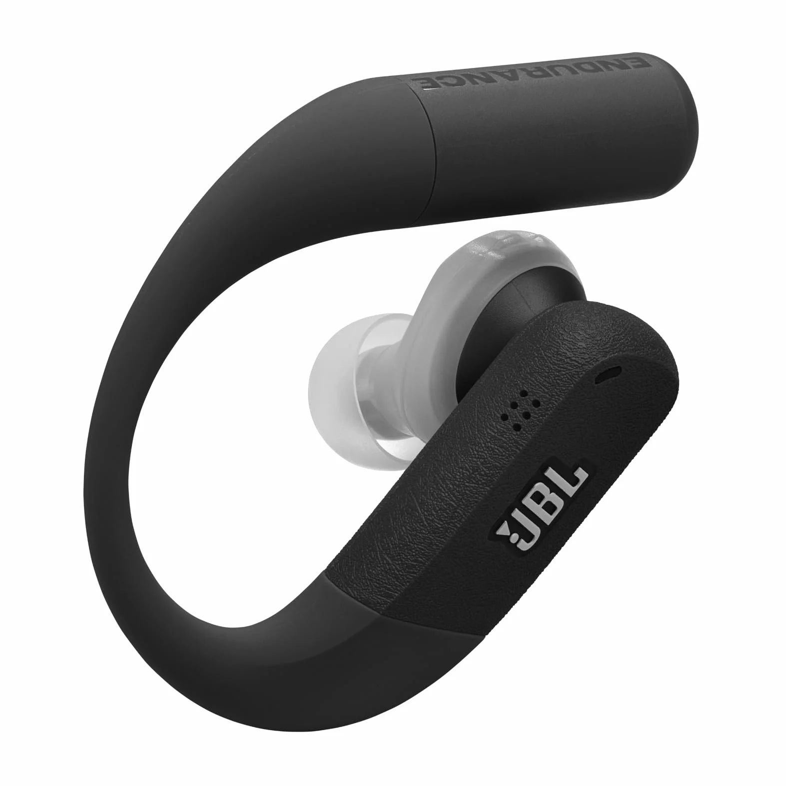 JBL Endurance Peak 4 sportowe słuchawki bezprzewodowe True Wireless in-ear Bluetooth IP68 wodoodporne pyłoszczelne JBL Pure Bass czarno-szare