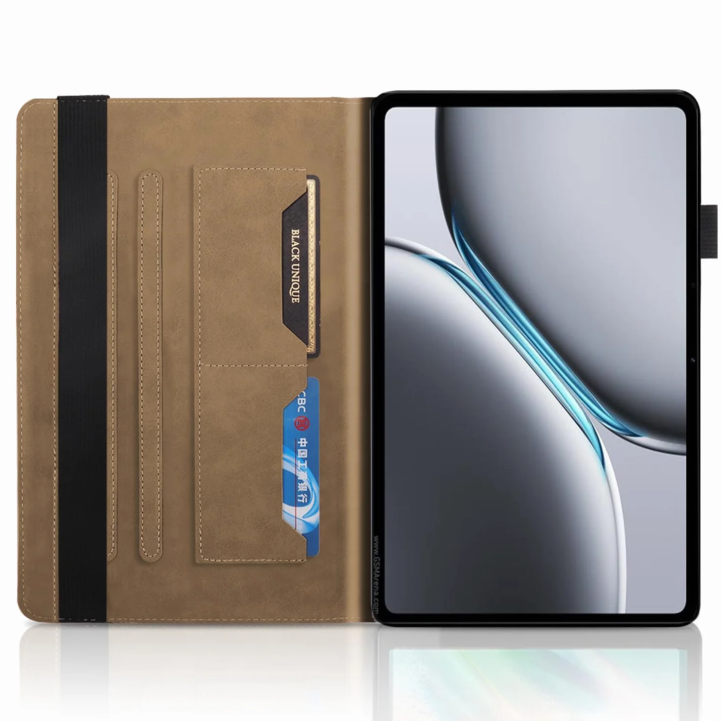 Etui do Oneplus Pad 2 (2024) 12,1 cala pokrowiec ze skóry PU brązowy