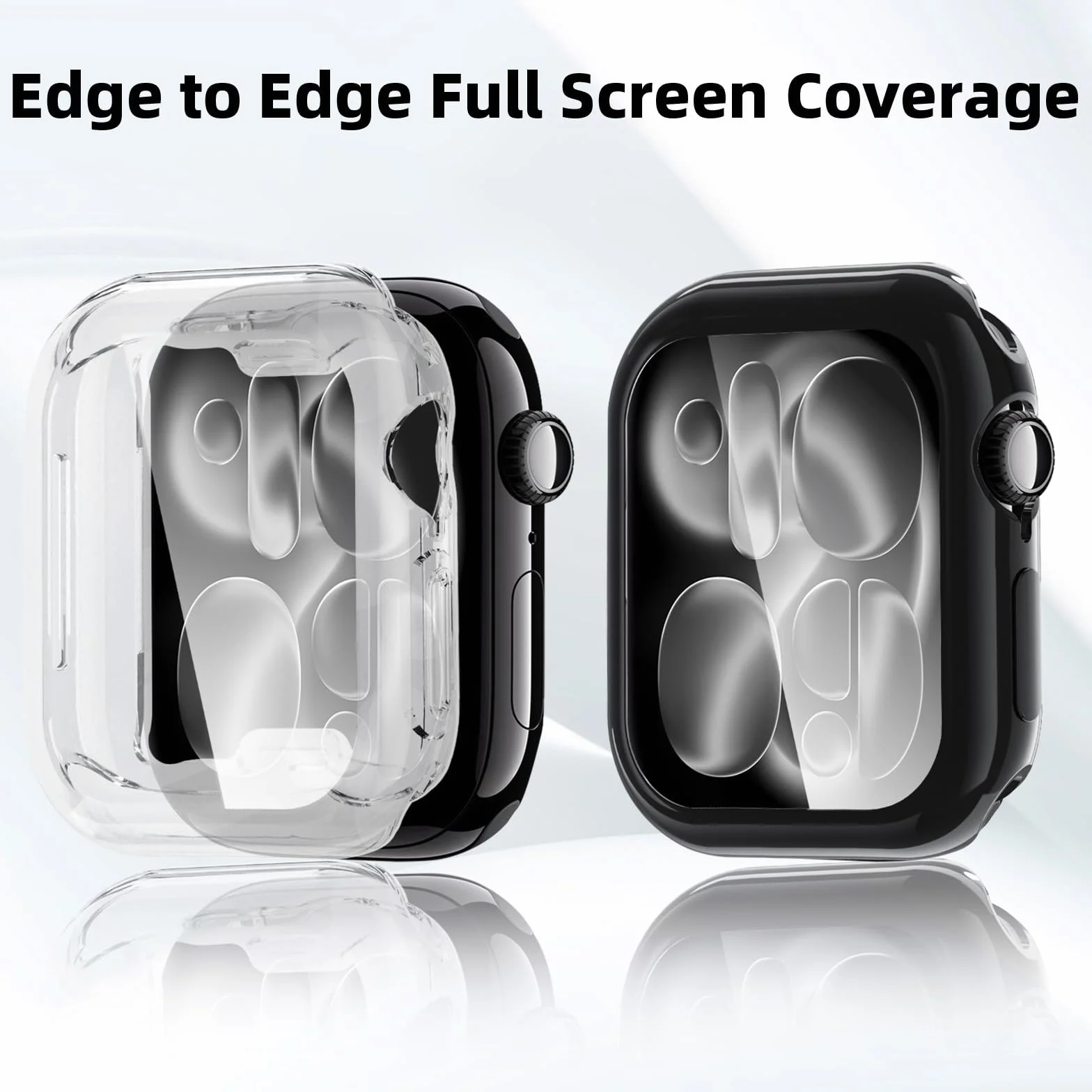 Etui ochronne Apple Watch Series 11 46 mm TPU 4 sztuki folia ochronna