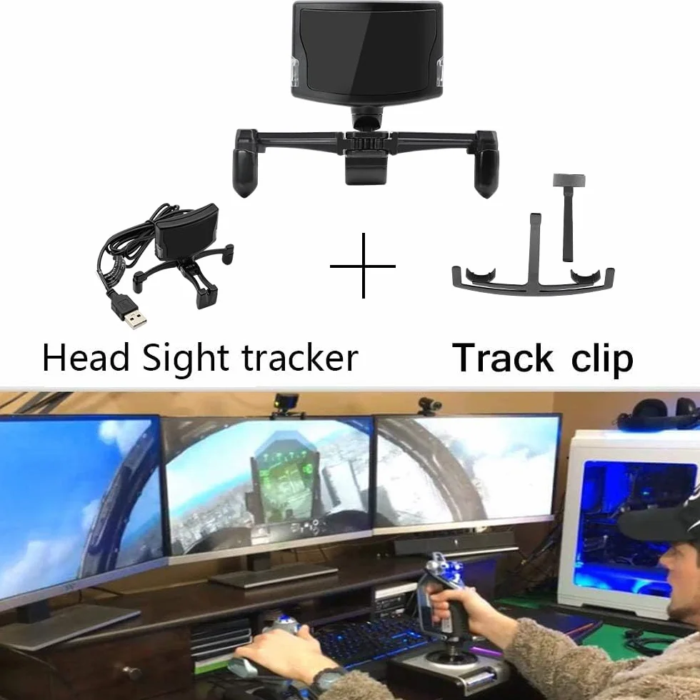 QIC Head View Tracker do TrackNP 5 6DOF Profesjonalny optyczny system śledzenia postawy głowy, kontroler gier