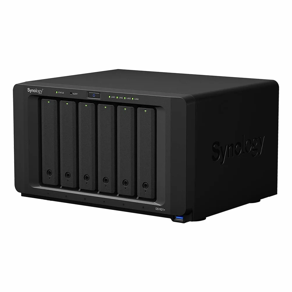 Synology DS1621+ 6-Bay NAS 48TB Bundle 6x 8TB WD Red Plus