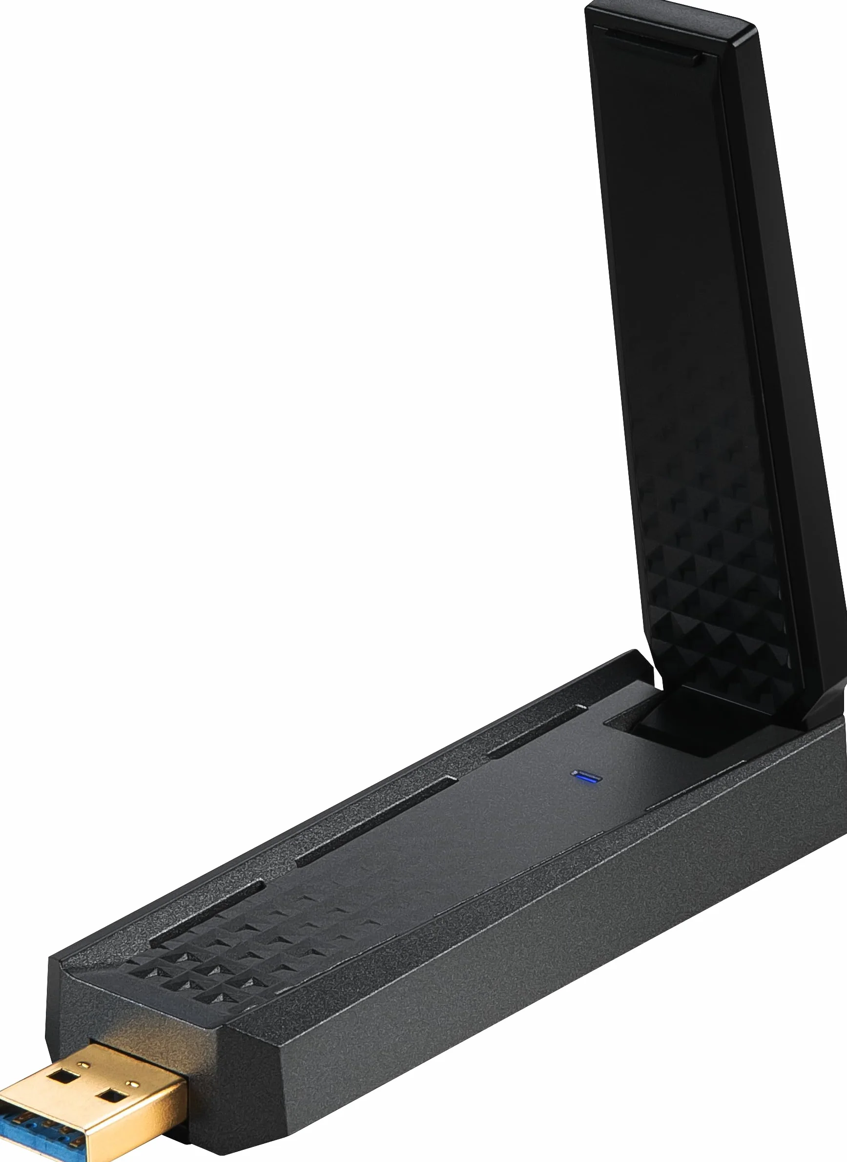 MSI AXE5400 trójpasmowy adapter USB WiFi 6E do 5400 Mb/s 6 GHz 5 GHz 2,4 GHz USB 3.2 Gen 1 typu A MU-MIMO WPA3