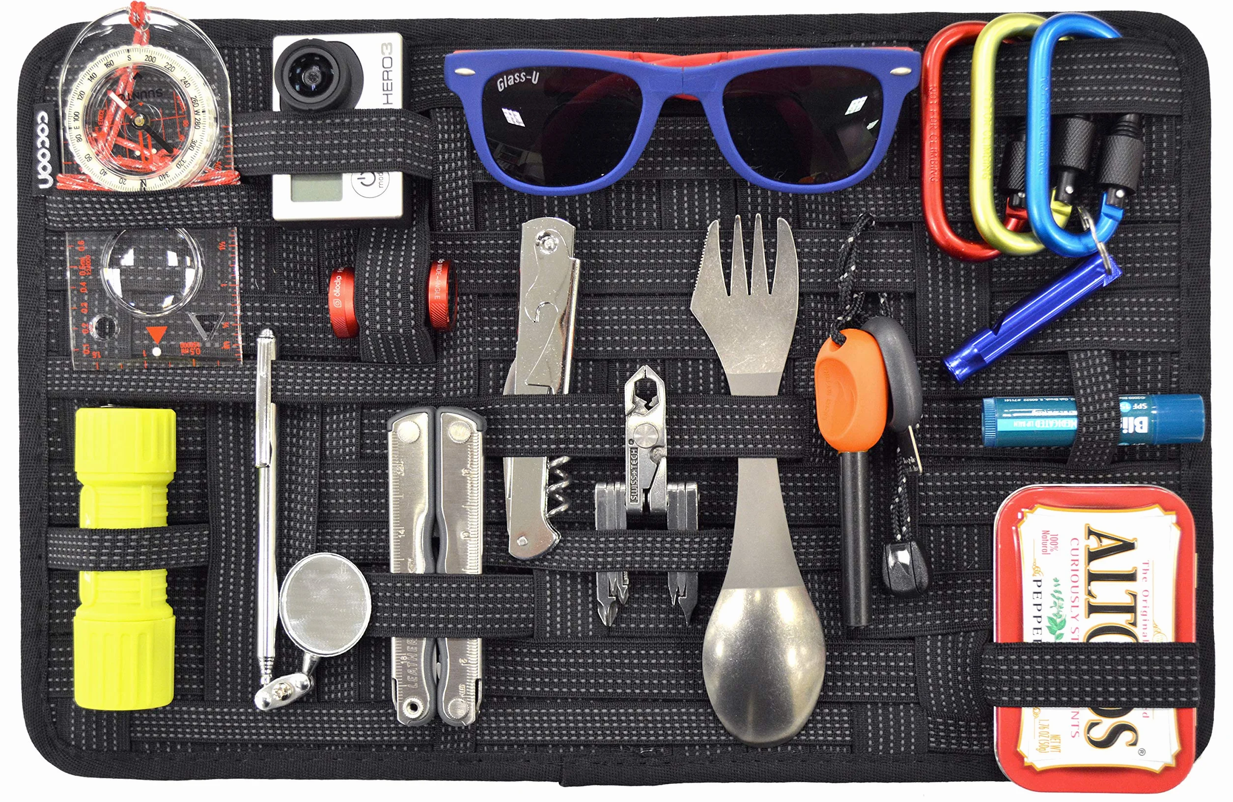 COCOON GRID-IT! Organizer Rękawice do narzędzi Czarny 9.625x15.125 cala 480g