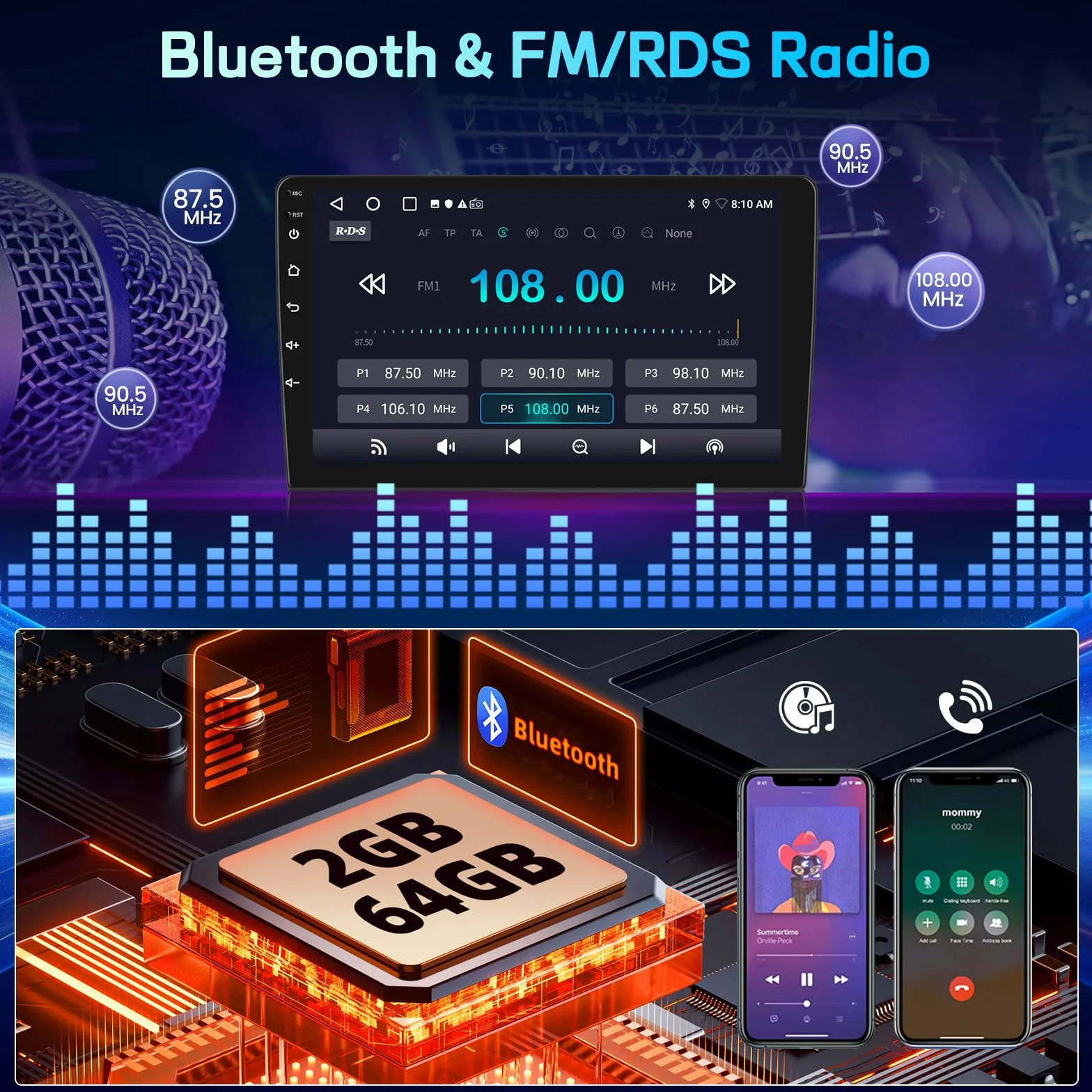 Android Radio do Mazda 3 2003-2009 9-calowy ekran dotykowy GPS CarPlay Android Auto