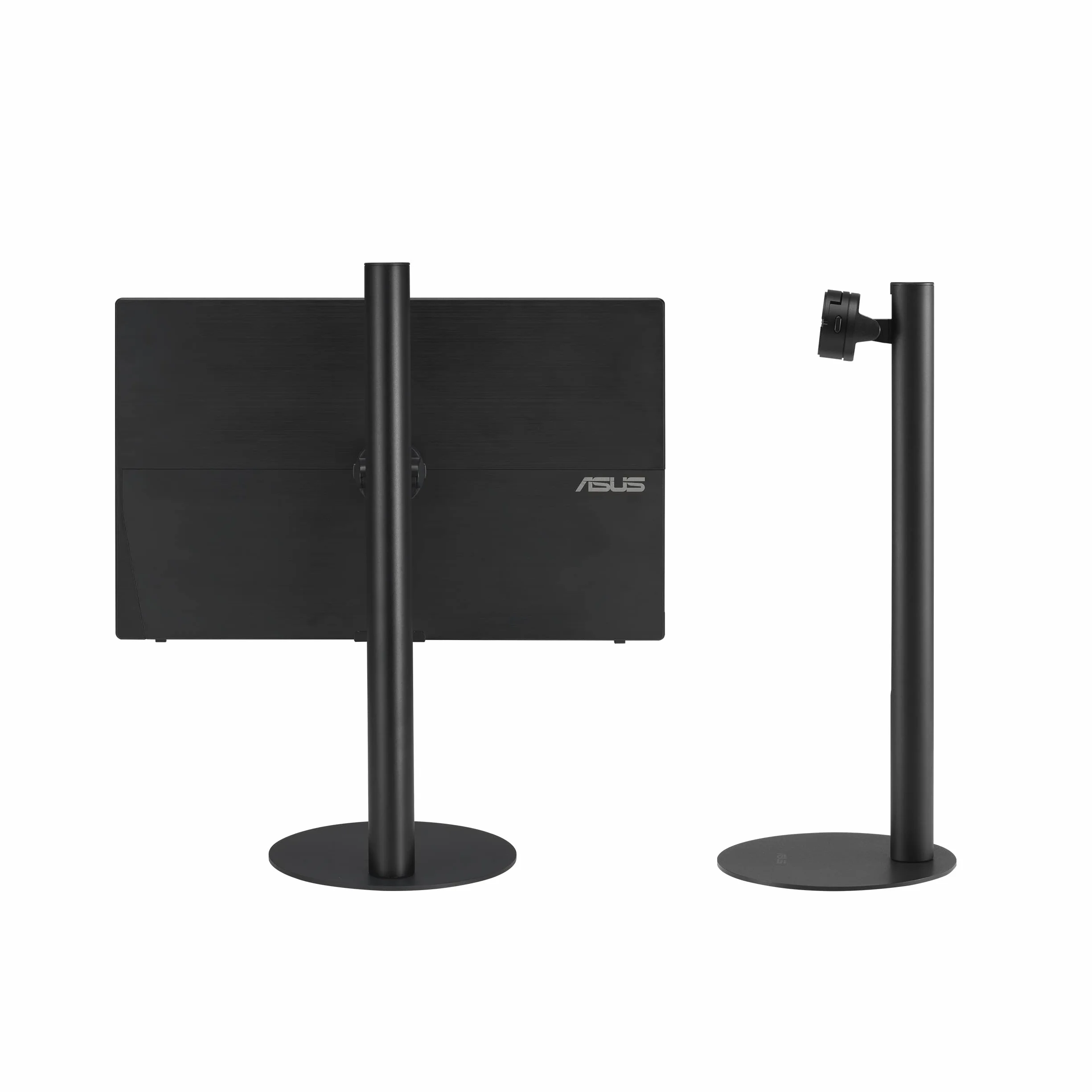 ASUS ZenScreen MTS02D ergonomiczny stojak do przenośnych monitorów, nachylenie, obrót, regulacja wysokości, kompatybilny ze statywem 1/4", do pracy w domu, do biura domowego