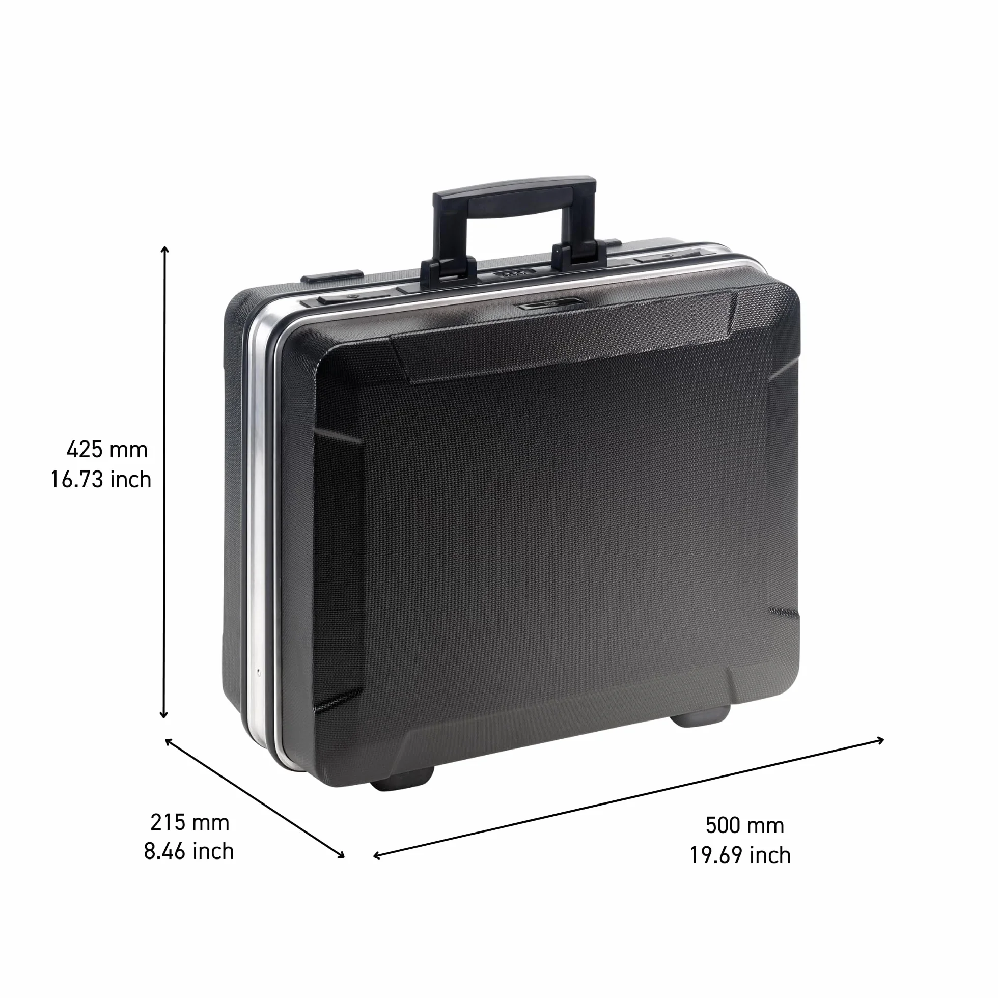 B&W FLEX walizka narzędziowa z systemem przechowywania narzędzi MODULE (obudowa ABS, pojemność 34,3 l, 47 x 36,5 x 20 cm wewnętrzna) 120,03/M, narzędzia nie wchodzą w zakres dostawy