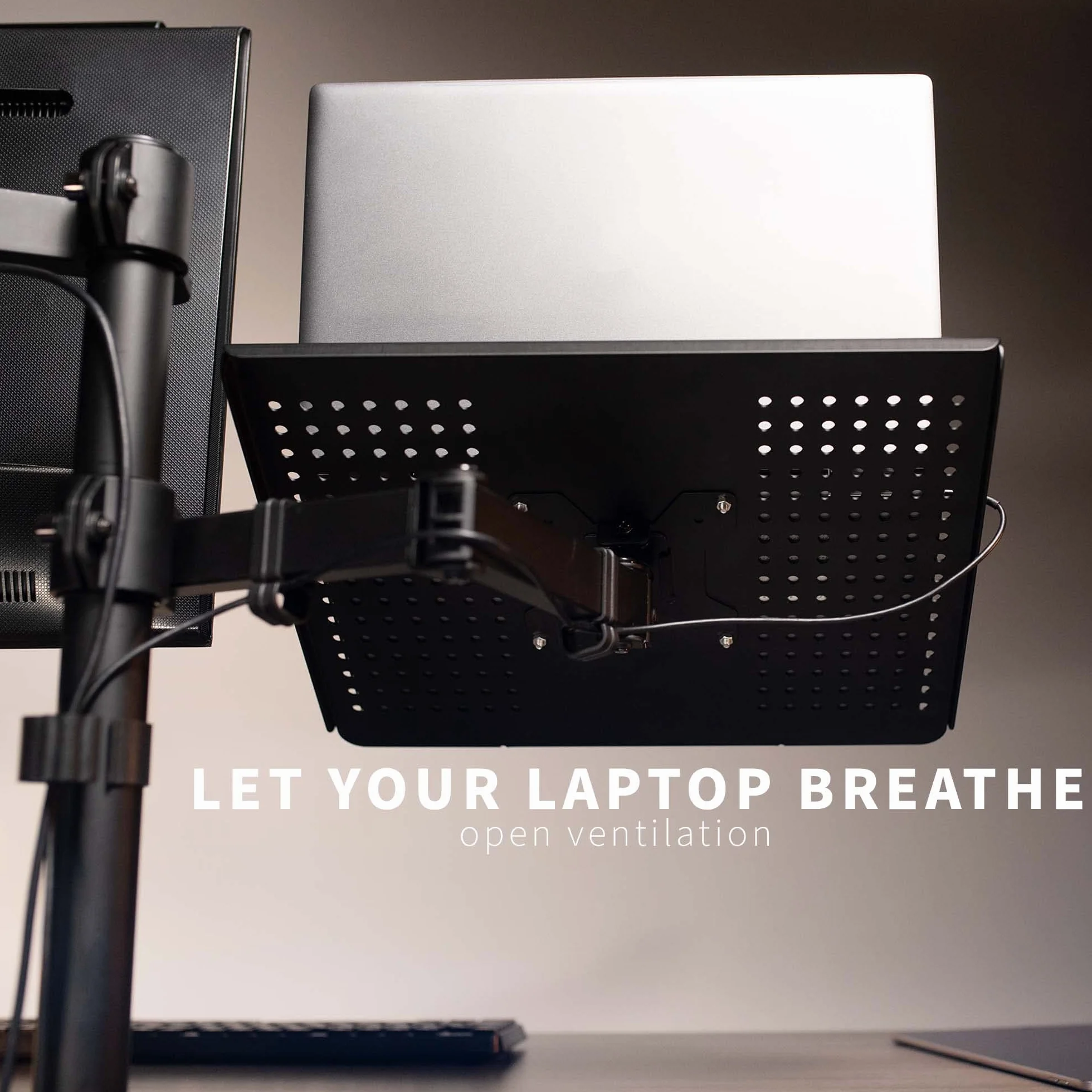 VIVO regulowany stojak monitorowy 13-32 cali do laptopów 17 cali STAND-V002C
