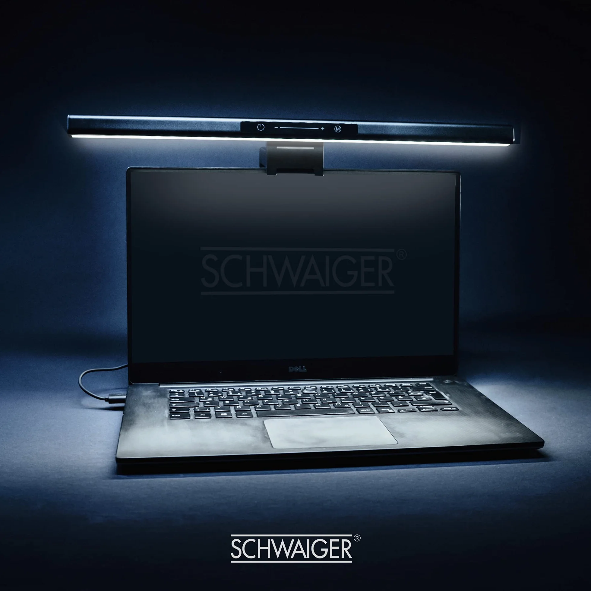 SCHWAIGER lampka do monitora LED z czujnikiem dotykowym screenbar ściemniana USB