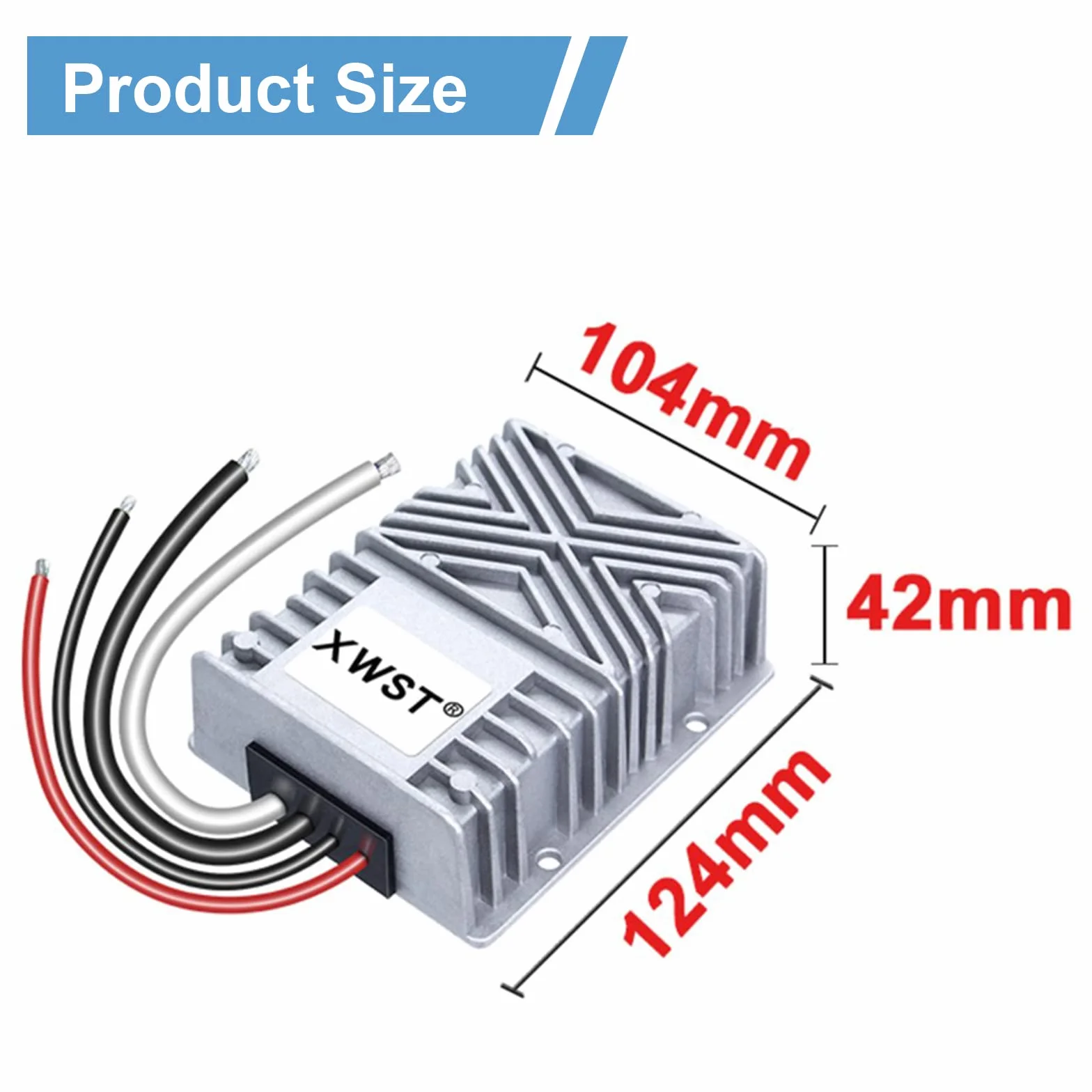 Przetwornica napięcia DC 36/48V na 12V 60A 720W konwerter samochodowy