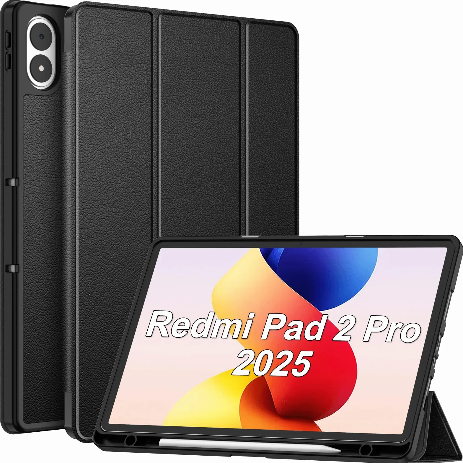 Fintie Etui Ochronne do Redmi Pad 2 Pro 12,1" 2025 z Uchwytem na Długopis TPU