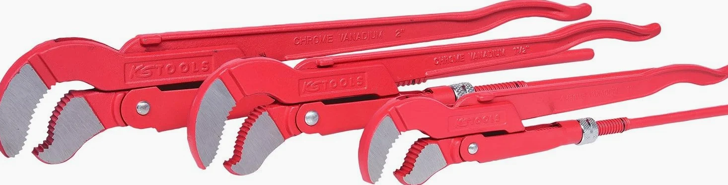 KS Tools 113.2100 Zestaw szczypiec do rur naroznych, 3-szt