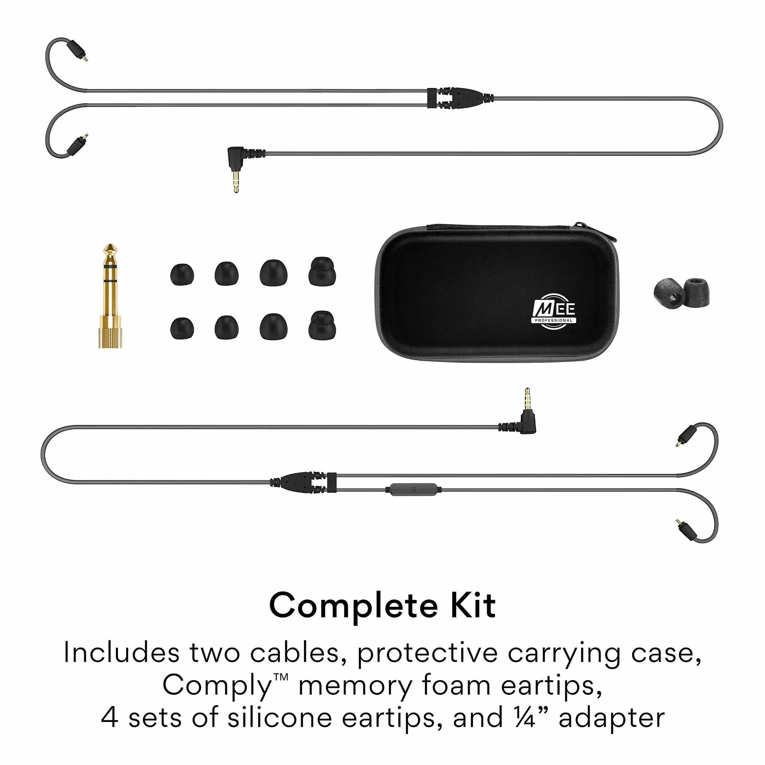 MEE audio MX2 Pro Hybrydowy podwójny sterownik modułowe monitory douszne dla muzyków