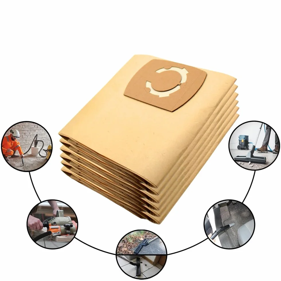MisterVac | kompatybilny z workami do odkurzaczy Worki zastępcze 10 sztuk Parkside PWD12 B1 471958_2407