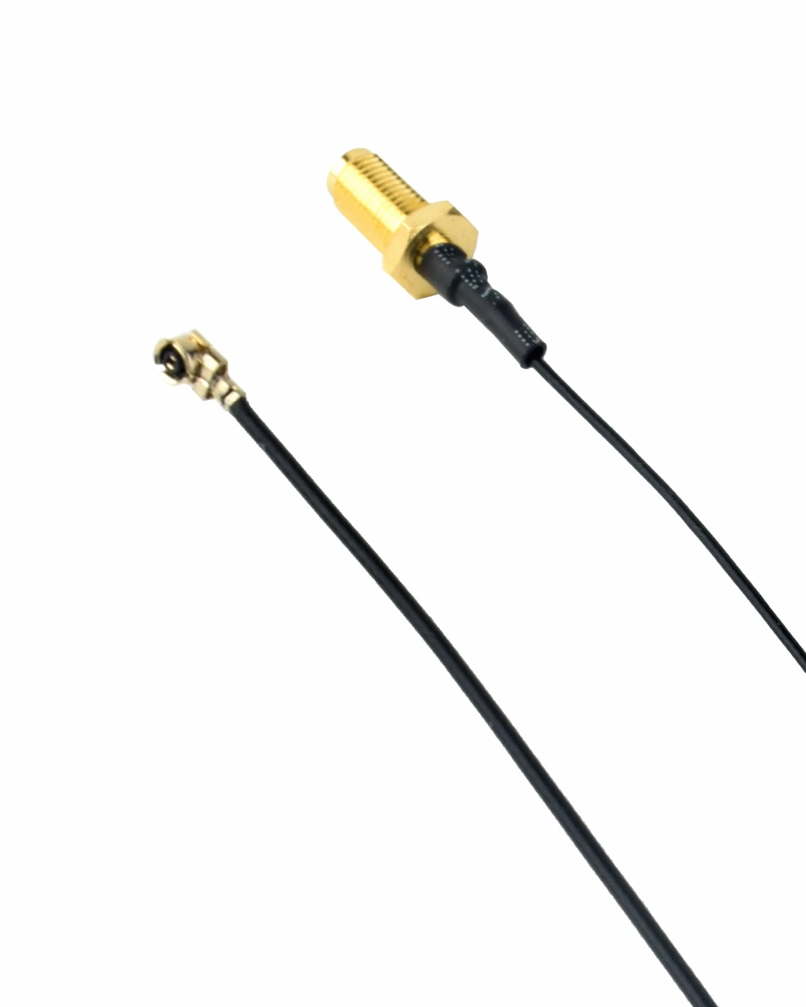 Kabel koncentryczny IPEX do SMA Female Low Loss 4" /10 cm U.fl/IPEX RG178 RF kabel koncentryczny pigtail do bezprzewodowego routera mini PCIE kart sieciowych PCI Wi-Fi WAN Repeater