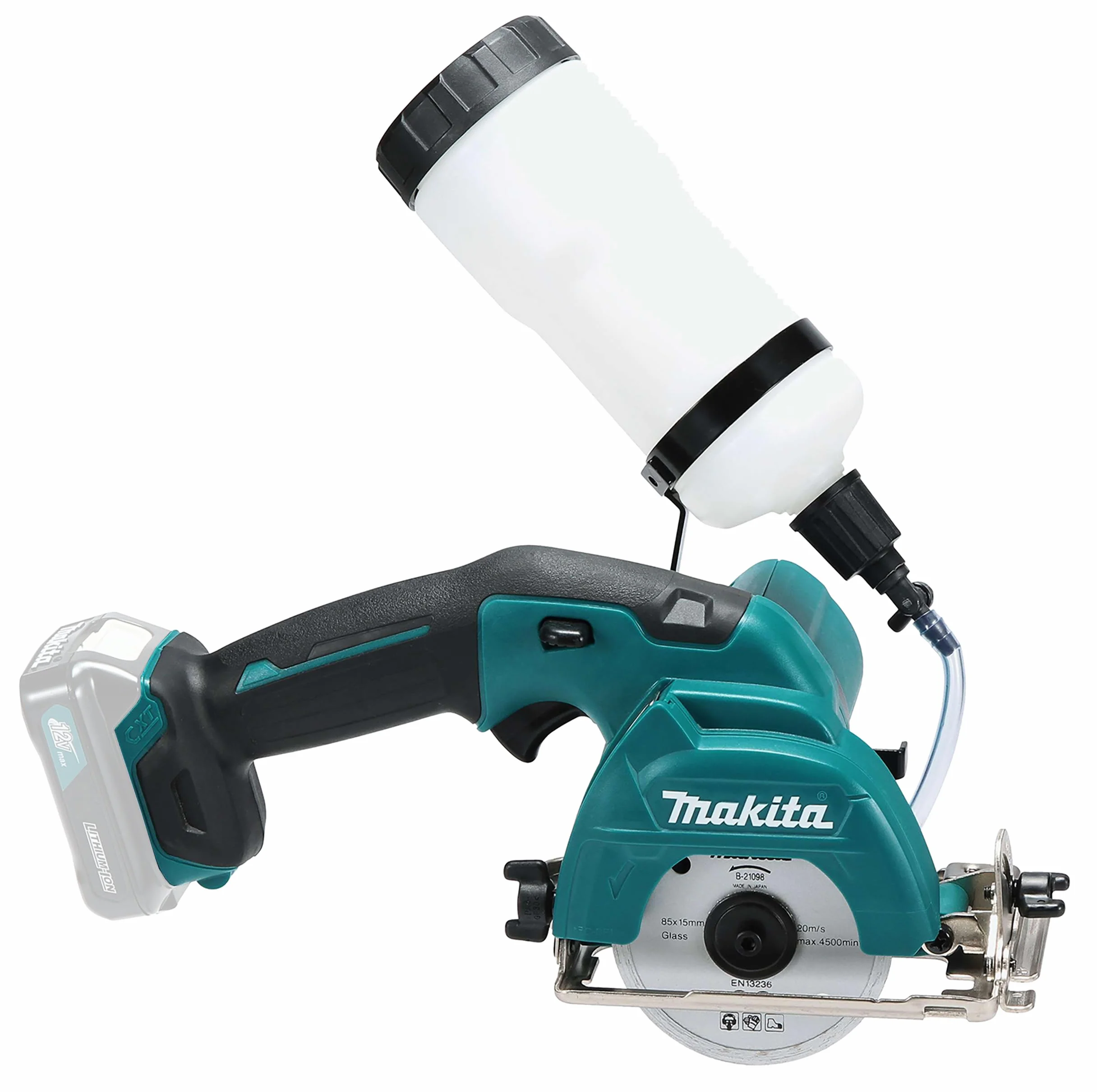 Makita CC301DZ Akumulatora Przecinarka Tarczowa, 18 W, 12 V, Niebieski, 32.8 x 21.5 x 19.2 cm; 1.63 kg