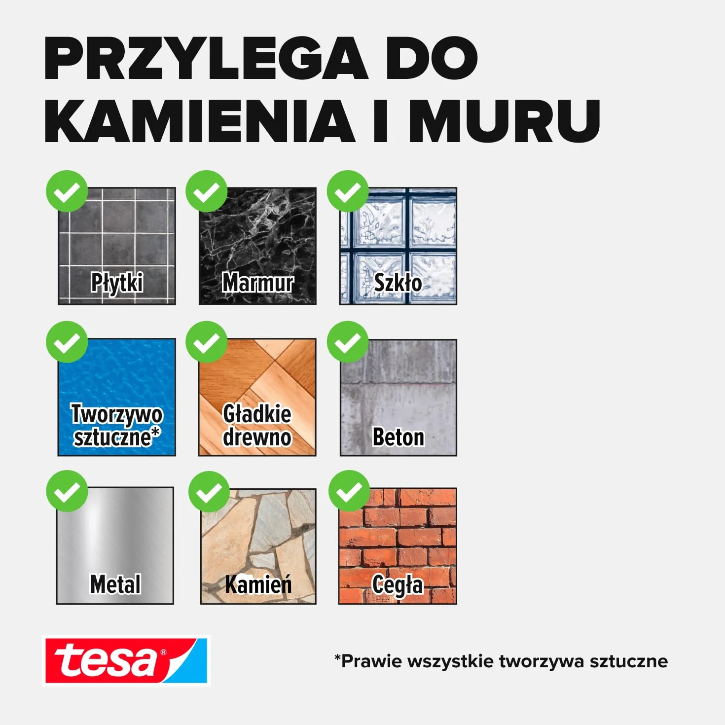 tesa Gwóźdź samoprzylepny do płytek i metalu, regulowany, 2 sztuki – możliwość dopasowania gwoździ do gładkich i twardych powierzchni w łazience i kuchni, siła trzymania 4 kg – zdejmowalne i