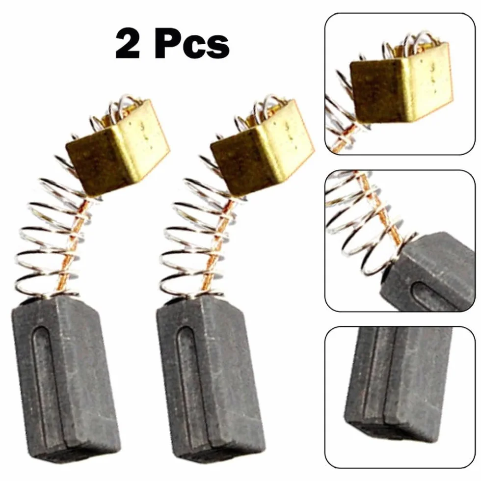Szczotki węglowe 6 x 10 x 14 mm do wymiany silnika, kompatybilne z elektronarzędzi PBH 1500 A1 i podobnymi modelami, akcesoria do szlifowania węgla, silnika, węgla, akcesoria