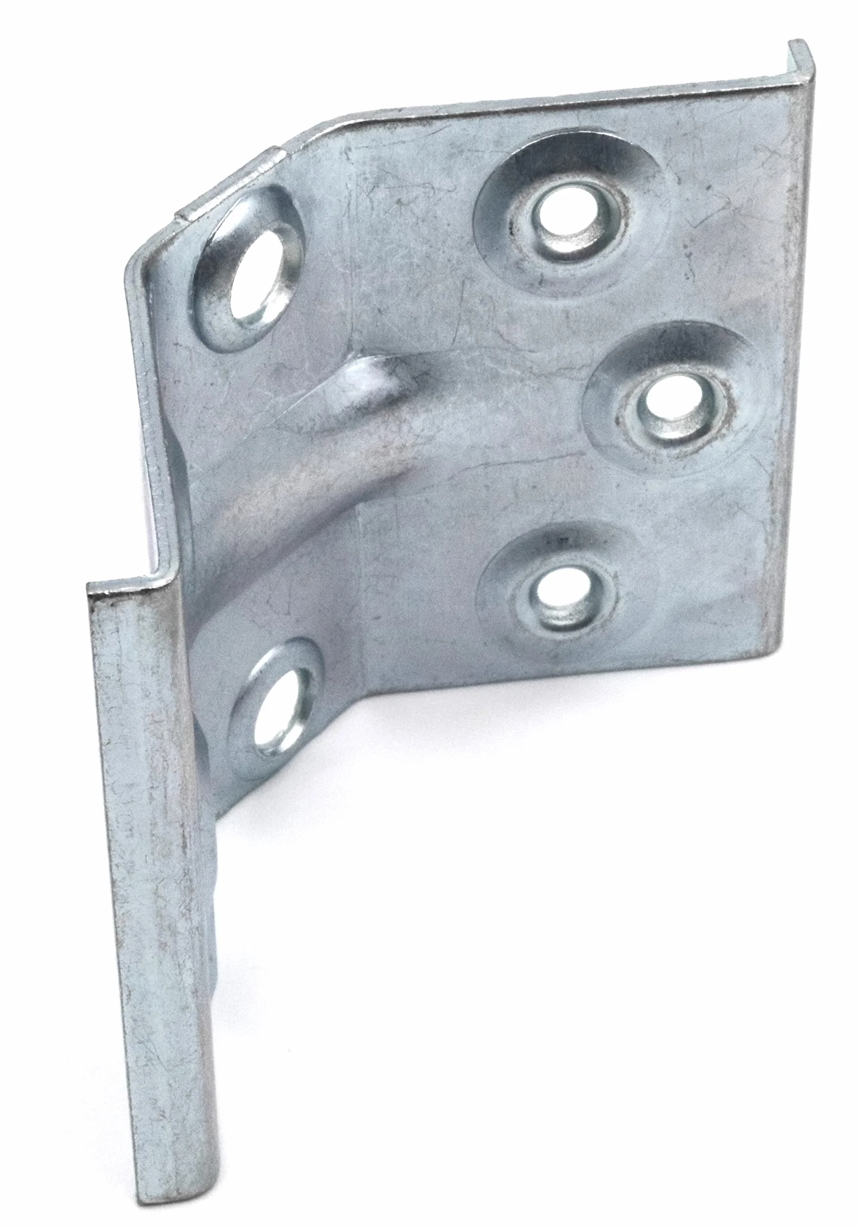 Design61 Zestaw 4 okuć kątowych nóg stołu okucia stołowe stal 103 x 70 mm