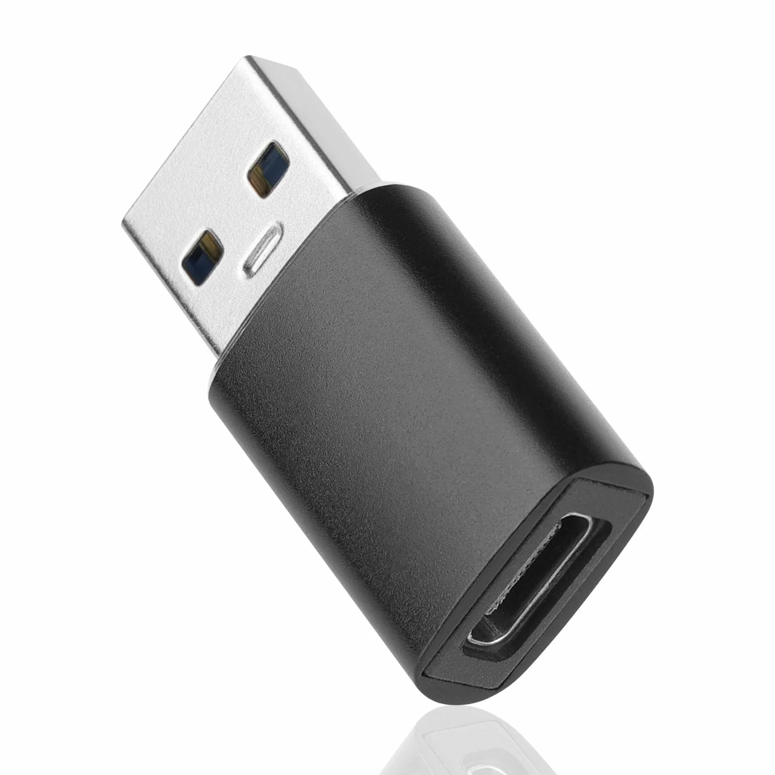 OFFCUP Adapter USB na USB C, konwerter kabla USB C żeński na USB A męski do Apple Watch, iPhone, Samsung Galaxy