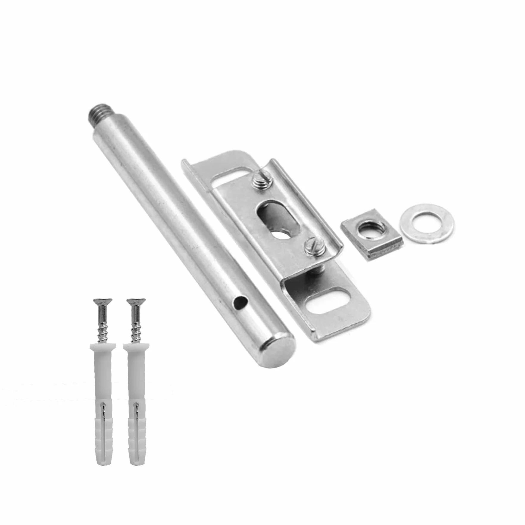 LIKERAINY Ukryte Wsporniki Półek o Dużej Wytrzymałości 12x159mm Wsporniki Półki Półkowe Niewidoczne Wsporniki T Półek Drewnianych Montaż na Ścianie Stali 4 Sztuk